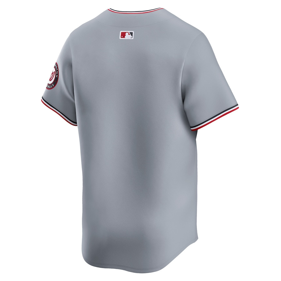 Washington Nationals Road Limited Gray MLB Jersey Men's
