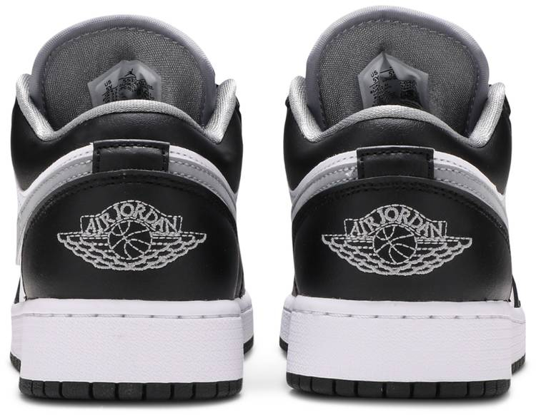 Air Jordan 1 Low GS Black Medium Grey 553560-040