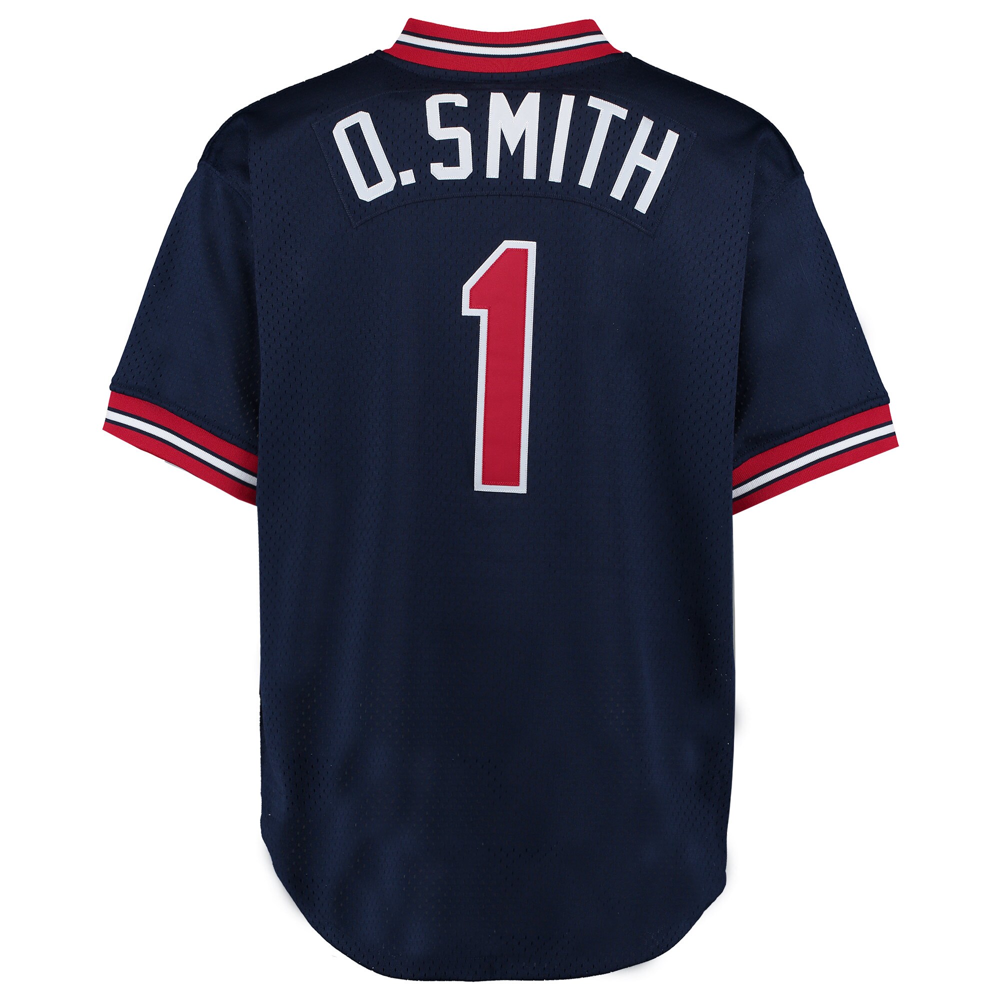 St. Louis Cardinals Ozzie Smith Mitchell Ness Navy 1994 Cooperstown Collection Mesh Batting Practice MLB Jersey Men's