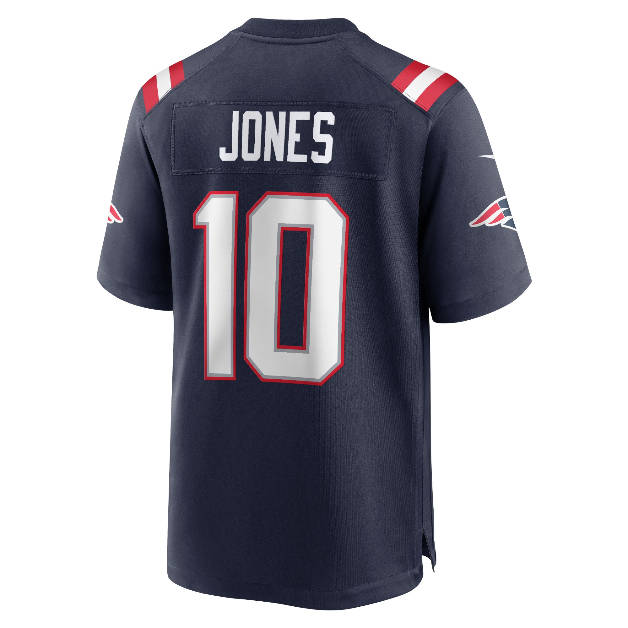 New England Patriots Mac Jones Navy Game NFL Jersey Men's