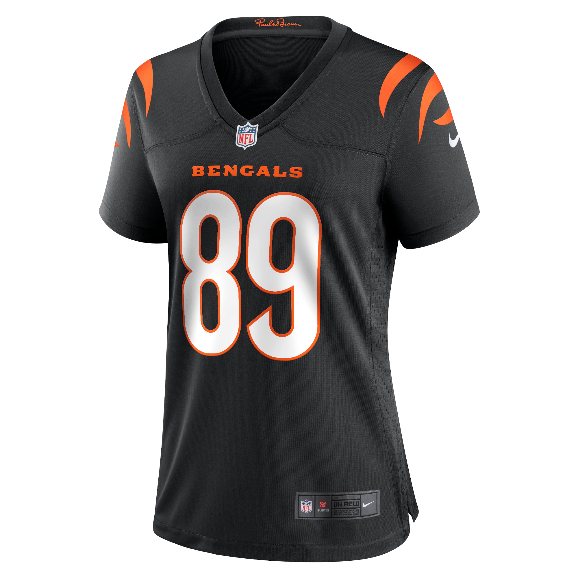 Cincinnati Bengals Drew Sample Black Game NFL Jersey Women's