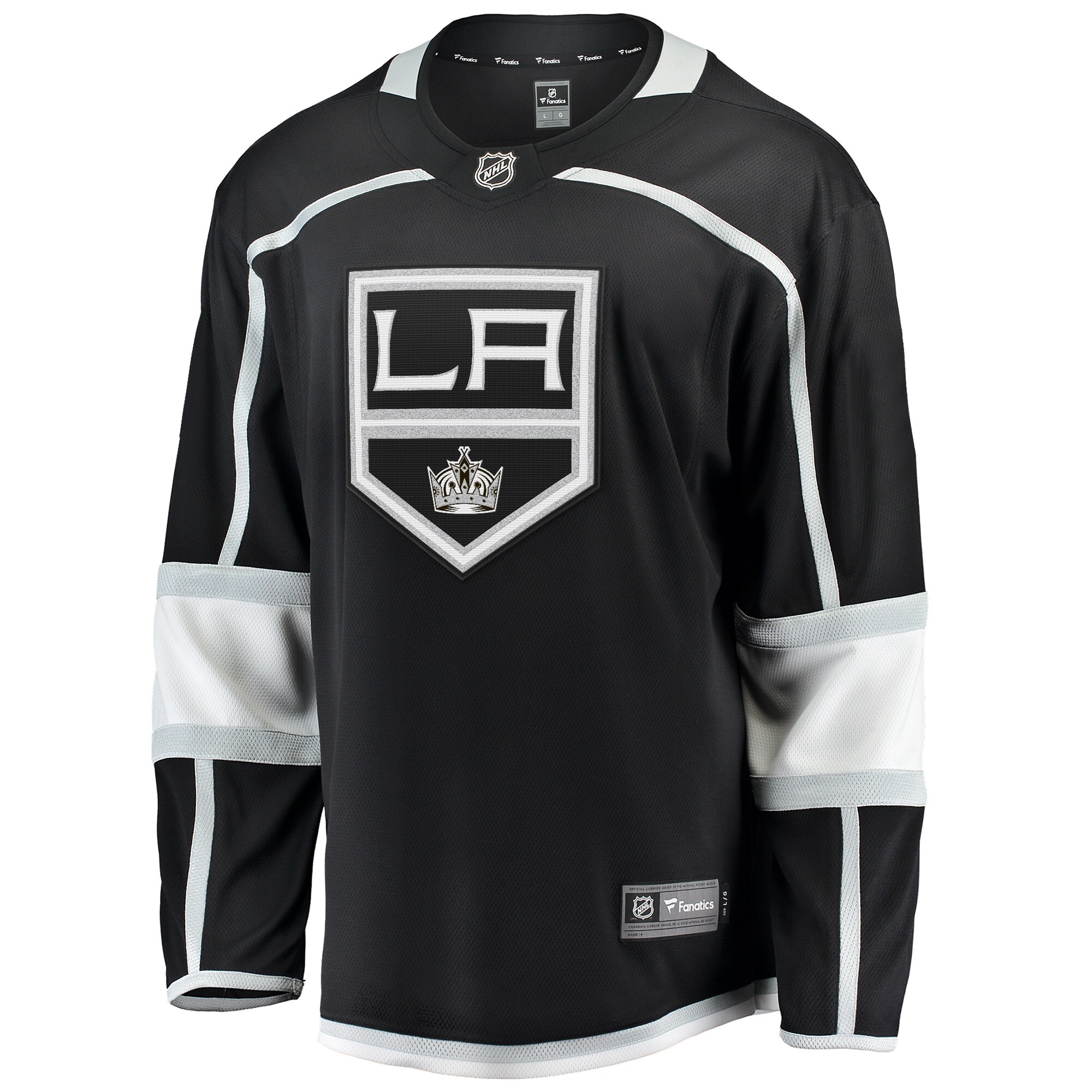 Los Angeles Kings Black Home Breakaway NHL Jersey Men's