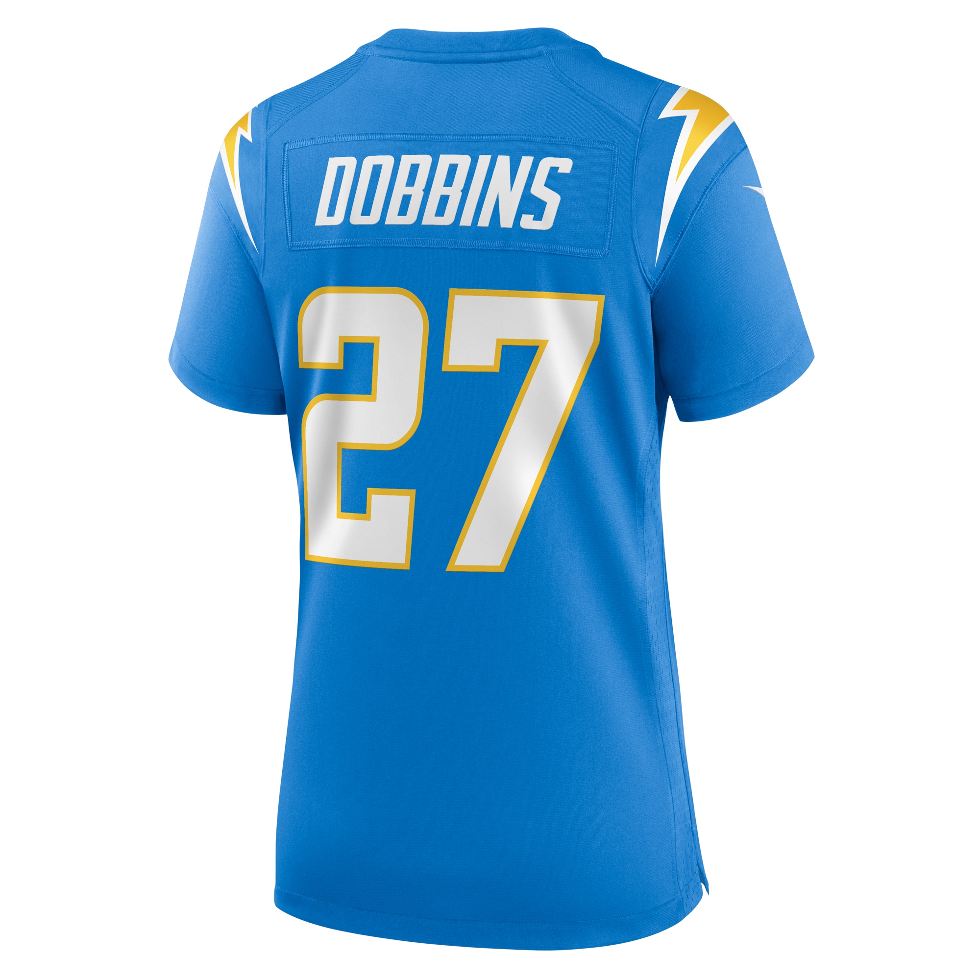Los Angeles Chargers J.K. Dobbins Powder Blue Team Game NFL Jersey Women's