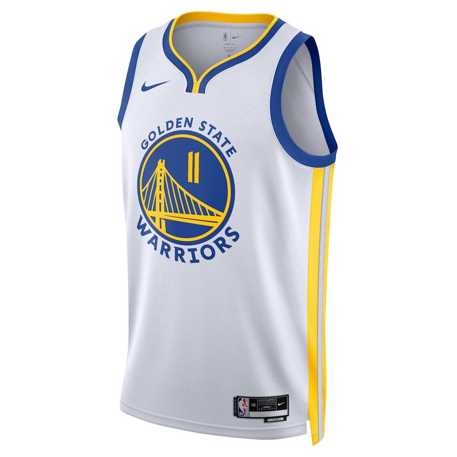 Klay Thompson 11 Golden State Warriors Unisex Swingman Association Editio White NBA Jersey Unisex