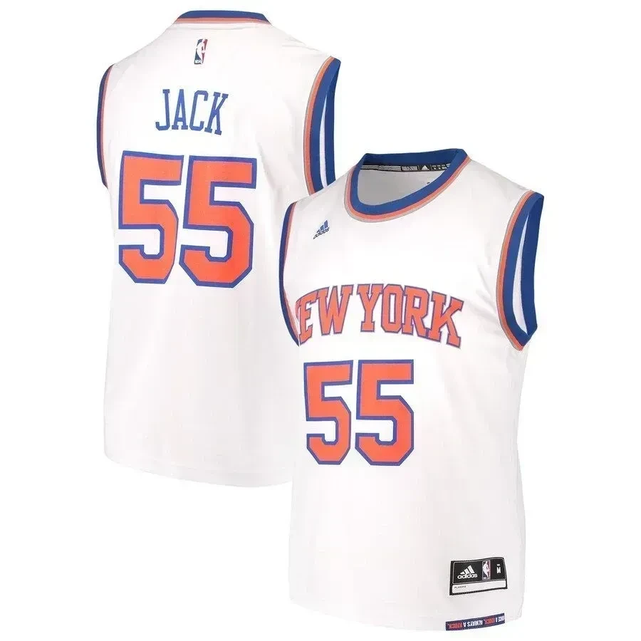 Jarrett Jack New York Knicks Home White NBA Jersey Men's