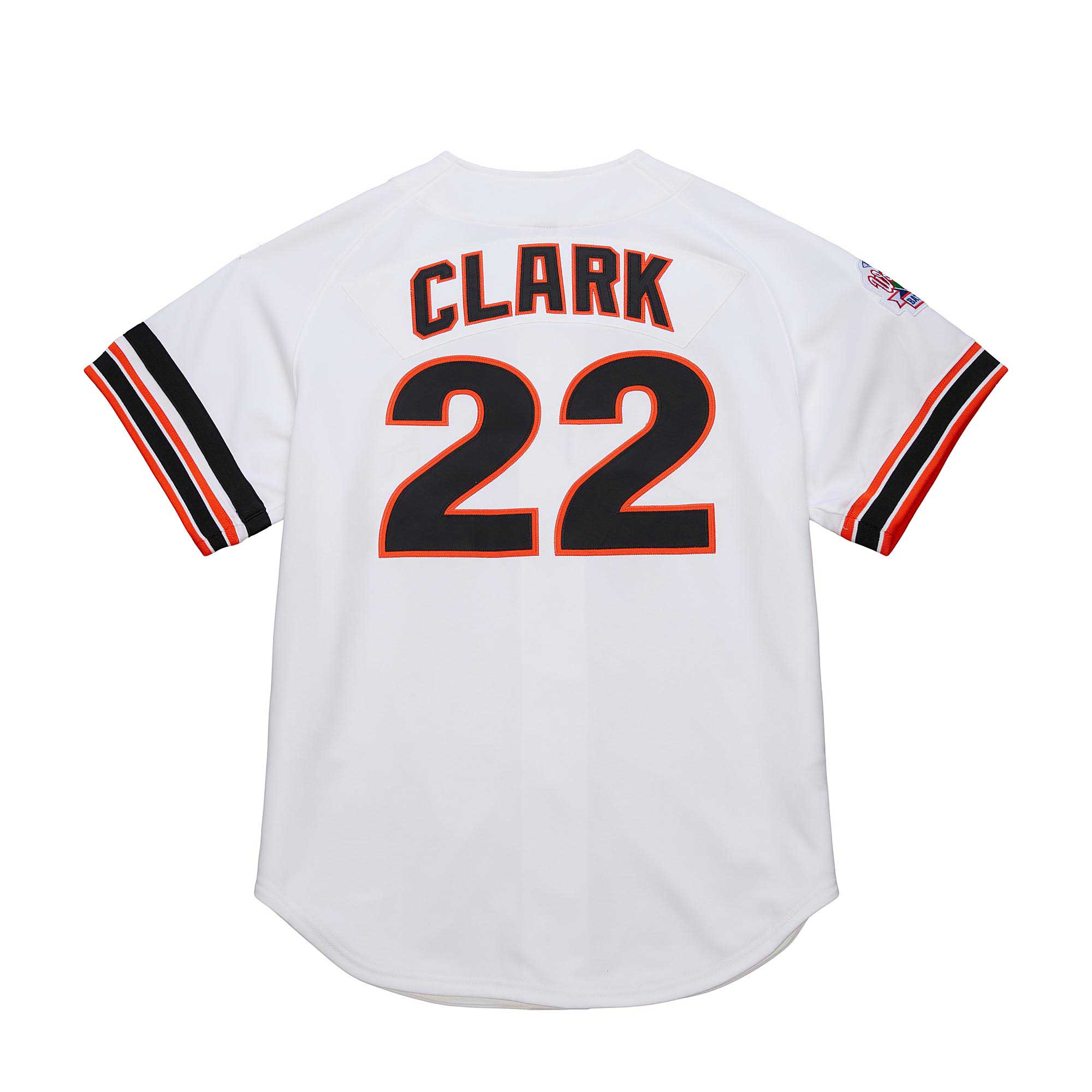 San Francisco Giants Will Clark Mitchell Ness White Cooperstown Collection 1989 MLB Jersey Men's