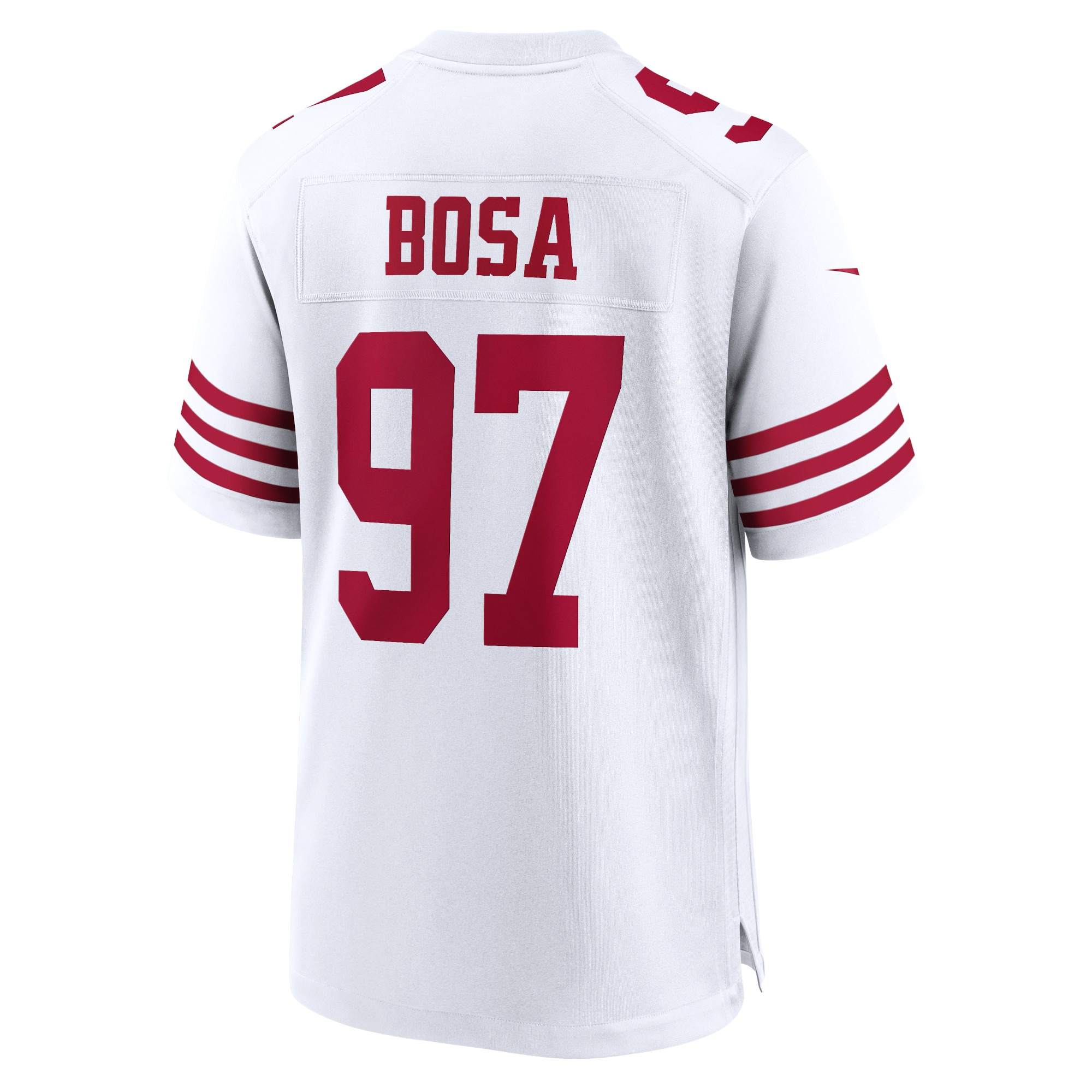 San Francisco 49ers Nick Bosa White Player Game NFL Jersey Men's