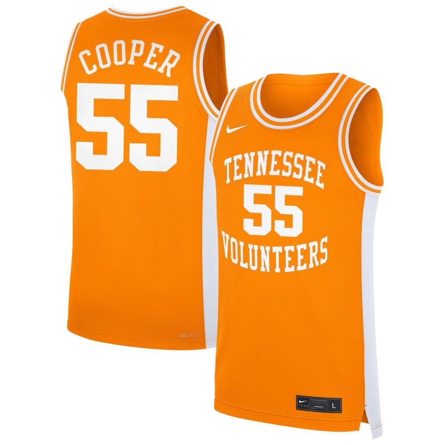 Talaysia Cooper 55 Tennessee Volunteer Unisex NIL Orange NCAA Jersey Unisex