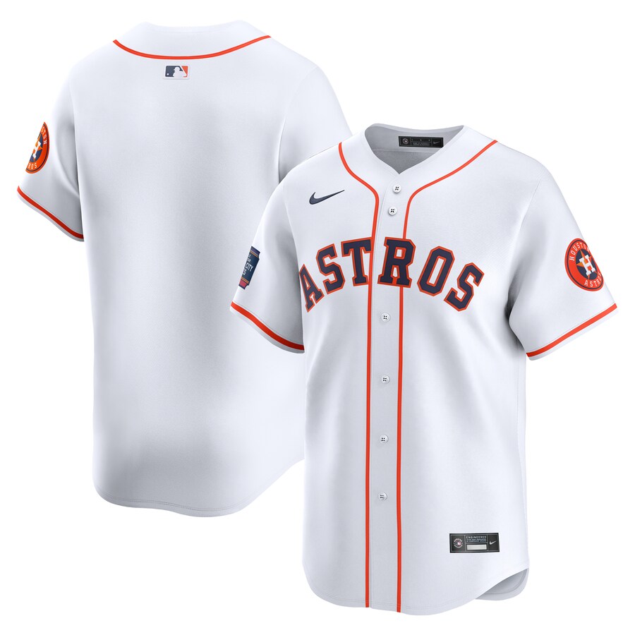 Houston Astros 2024 MLB World Tour Mexico City Series Home Limited Jersey White