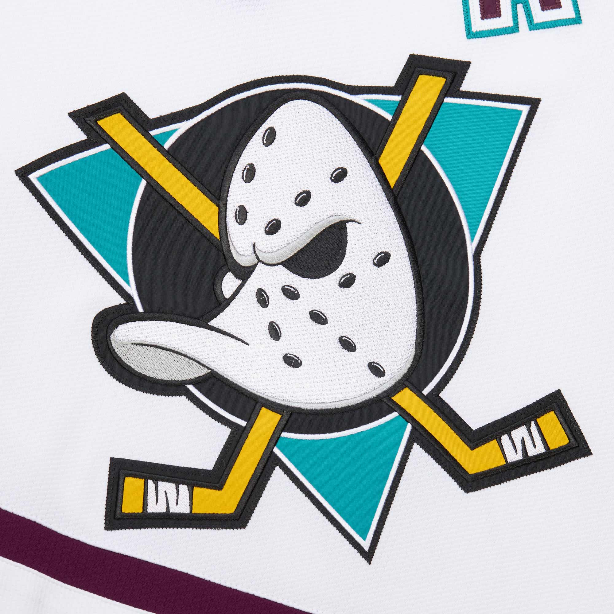 Anaheim Ducks Teemu Selanne White 1996-97 Power Play NHL Jersey Men's
