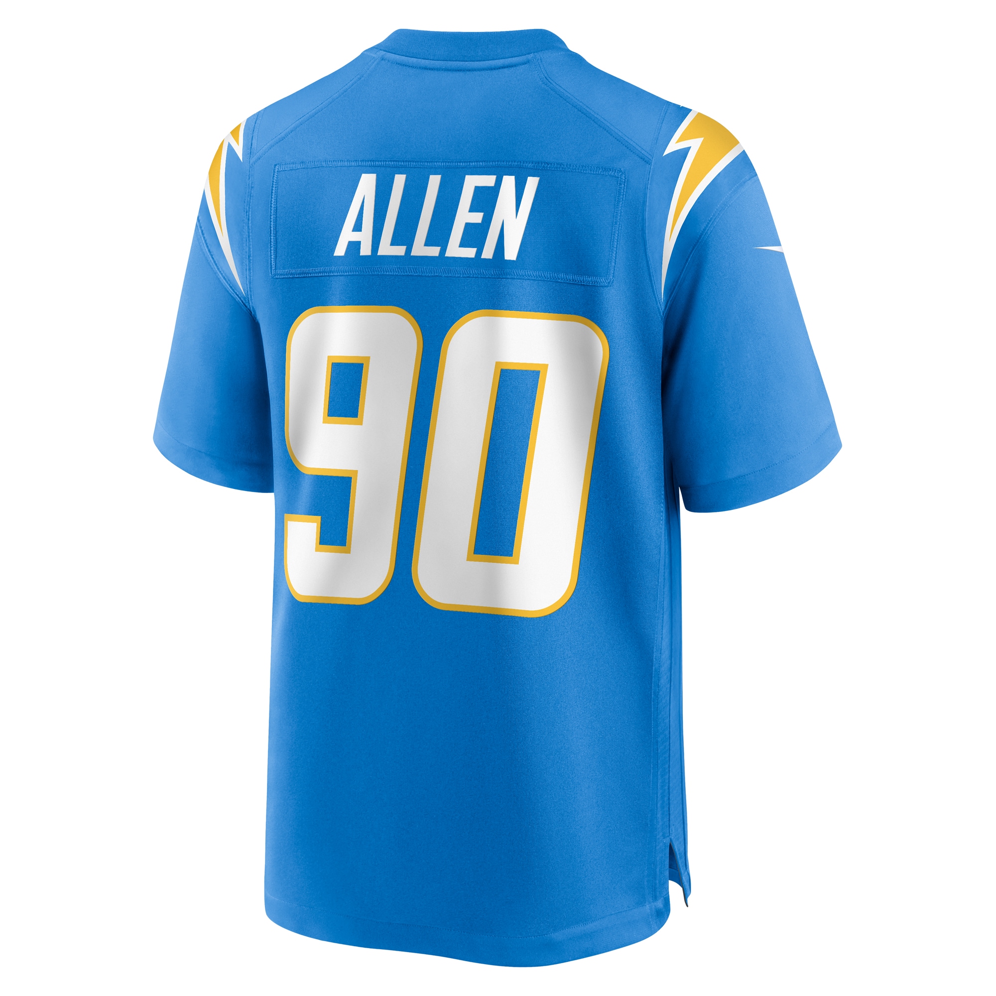 Los Angeles Chargers Brevin Allen Powder Blue Team Game NFL Jersey Men's