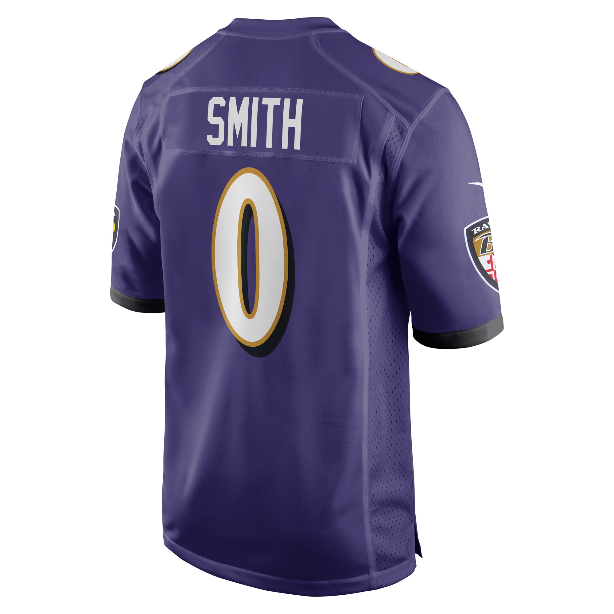 Baltimore Ravens Roquan Smith Purple Team Game NFL Jersey Men's