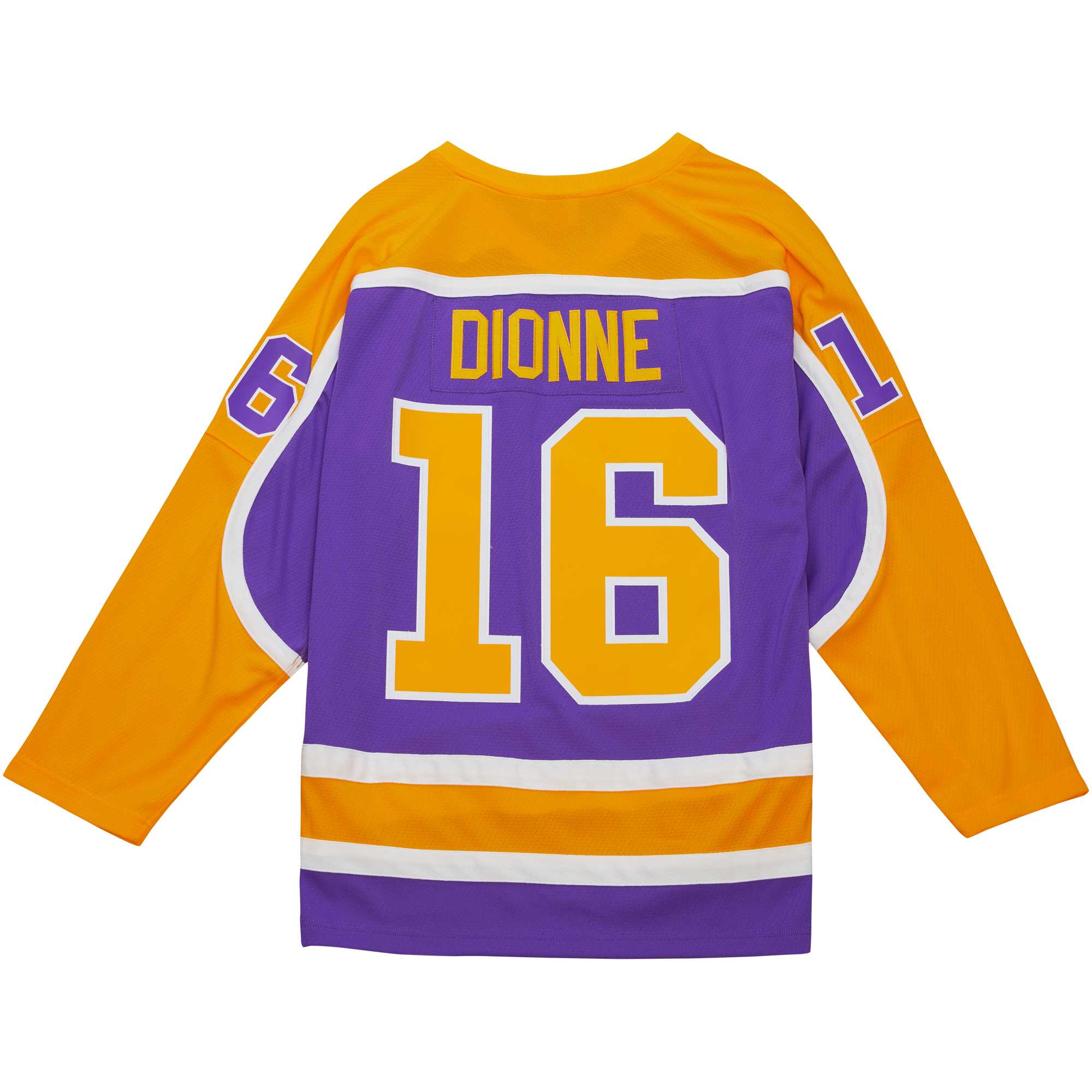 Los Angeles Kings Marcel Dionne Mitchell Ness Purple 1980/81 Blue Line Player NHL Jersey Men's