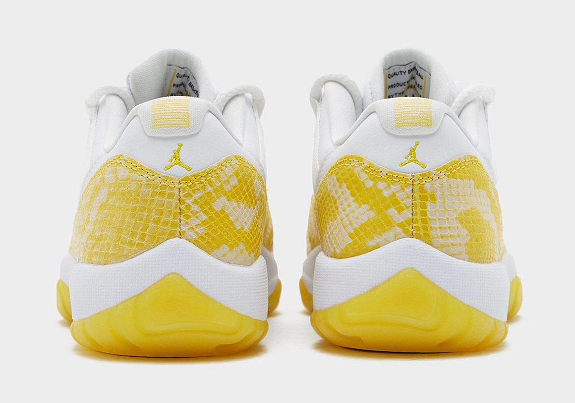 Air Jordan 11 Low Yellow Snakeskin AH7860-107