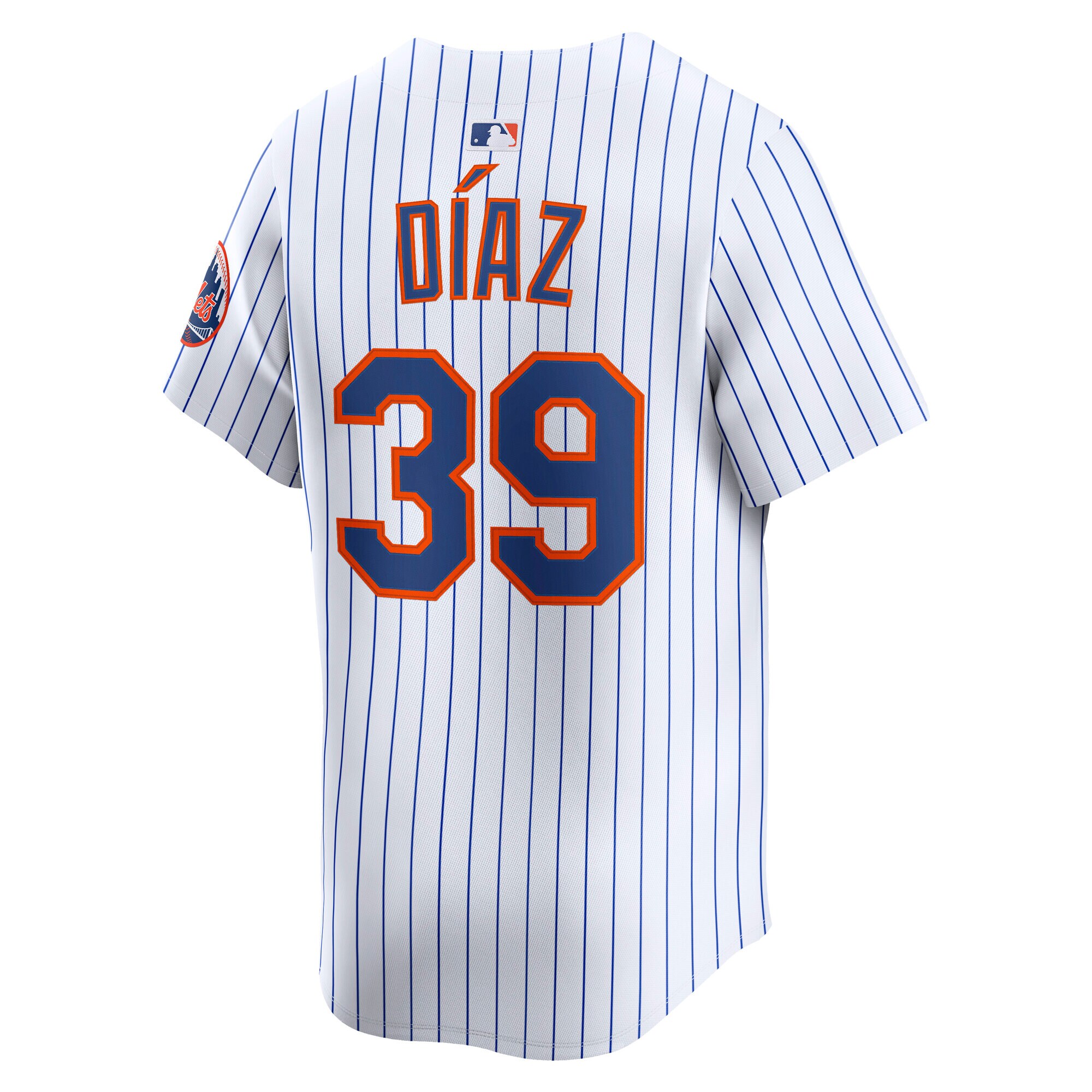 New York Mets Edwin Diaz White Home Limited Player MLB Jersey Men's