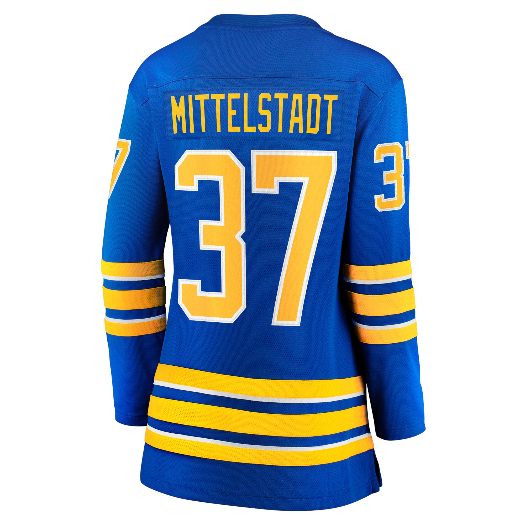 Buffalo Sabres Casey Mittelstadt Royal Home Breakaway Player NHL Jersey Women's