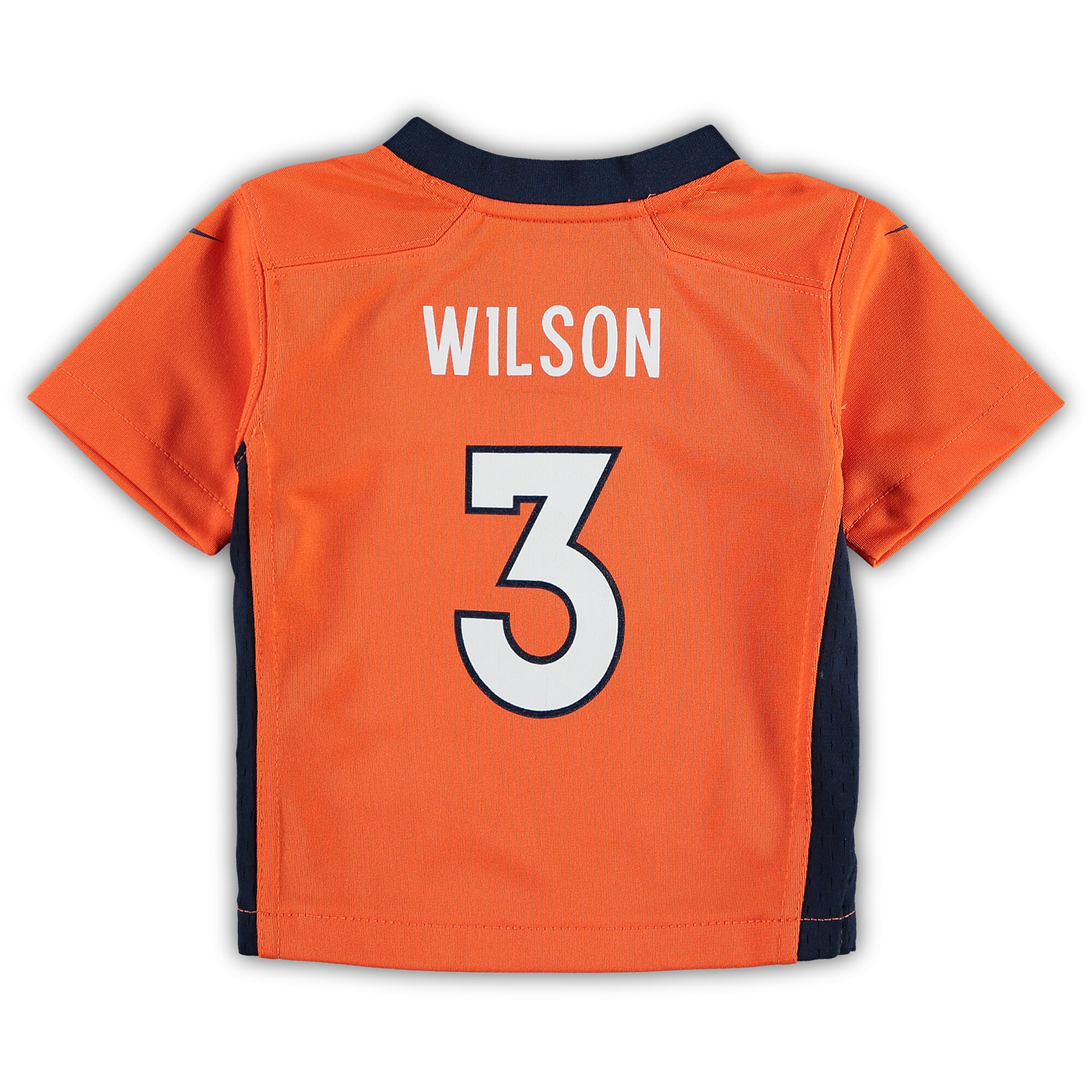 Infant Denver Broncos Russell Wilson Orange Game NFL Jersey Men's