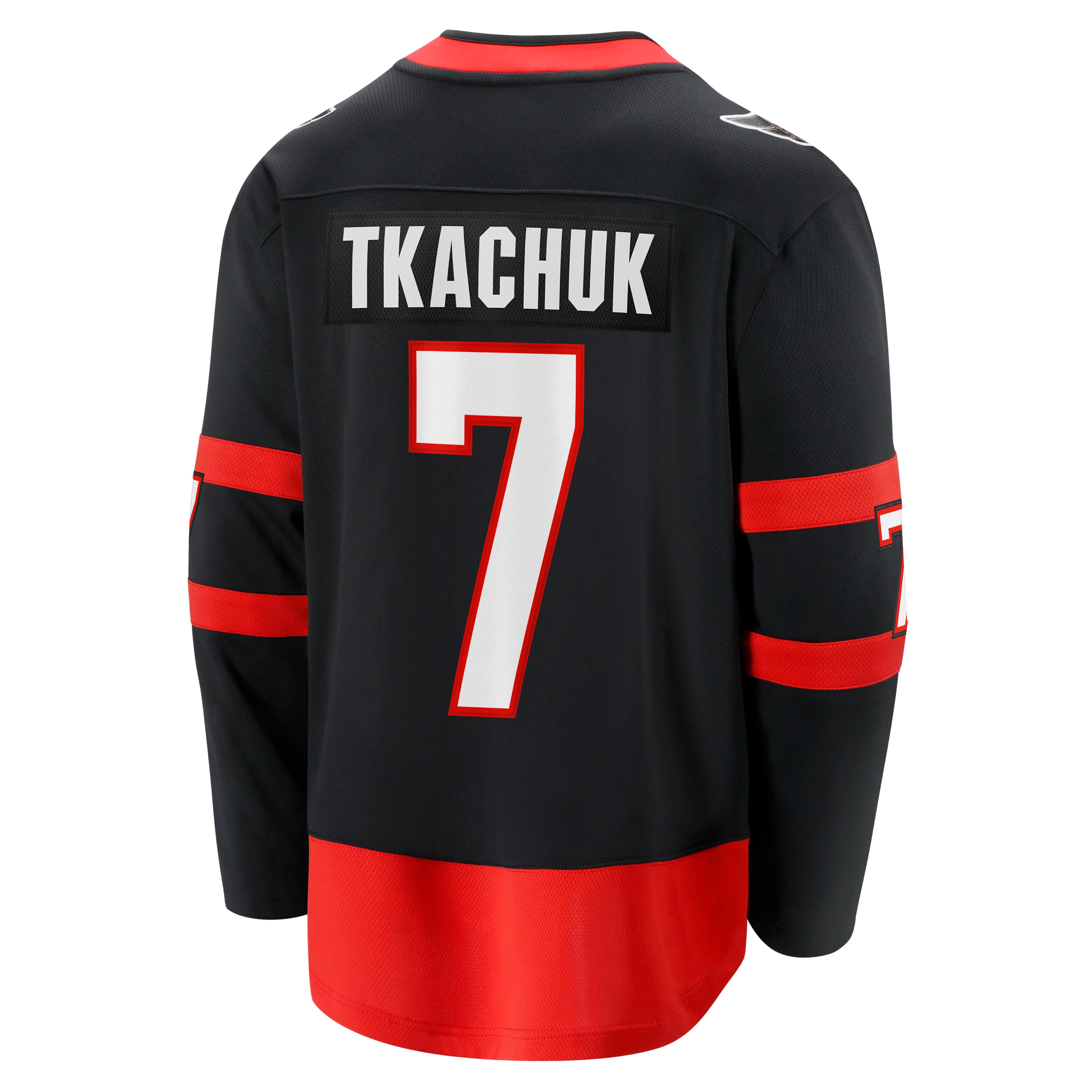Ottawa Senators Brady Tkachuk Black Home Breakaway NHL Jersey Men's