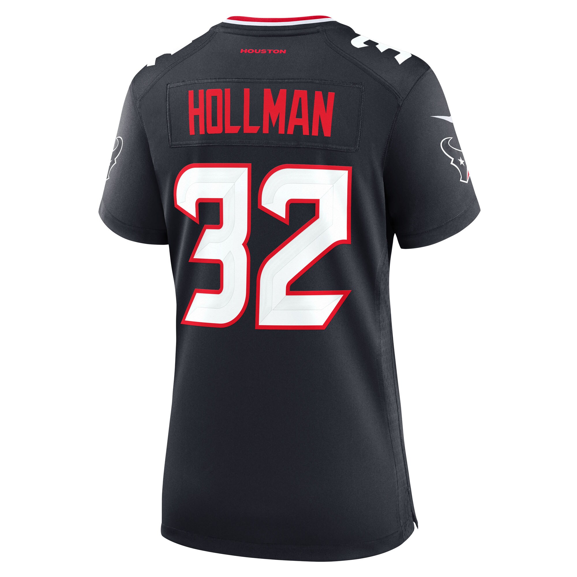 Houston Texans Ka'Dar Hollman Navy Team Game NFL Jersey Women's