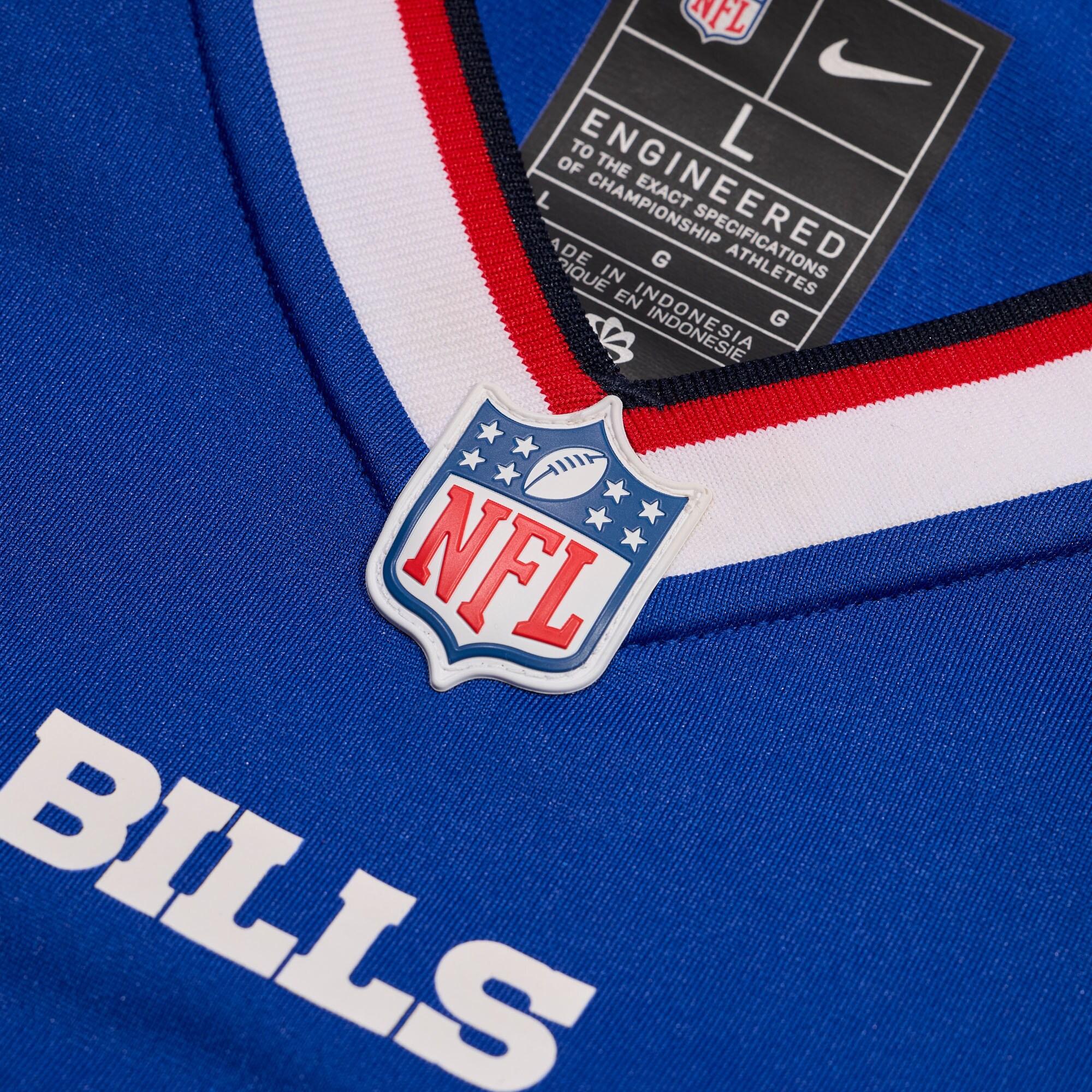 Buffalo Bills Tyler Bass Royal Game Player NFL Jersey Men's