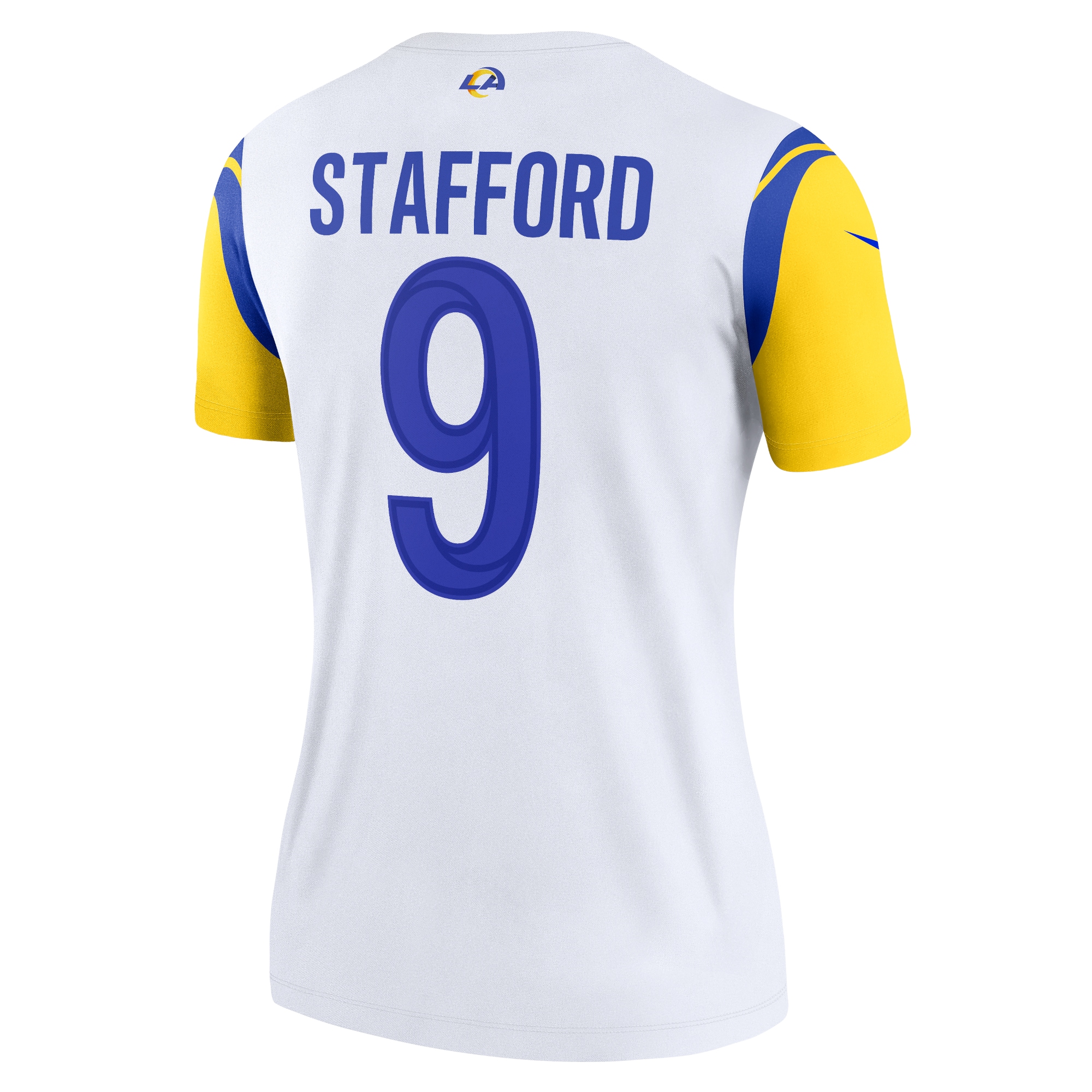 Los Angeles Rams Matthew Stafford White Alternate Legend Player Performance Top NFL Jersey Women's