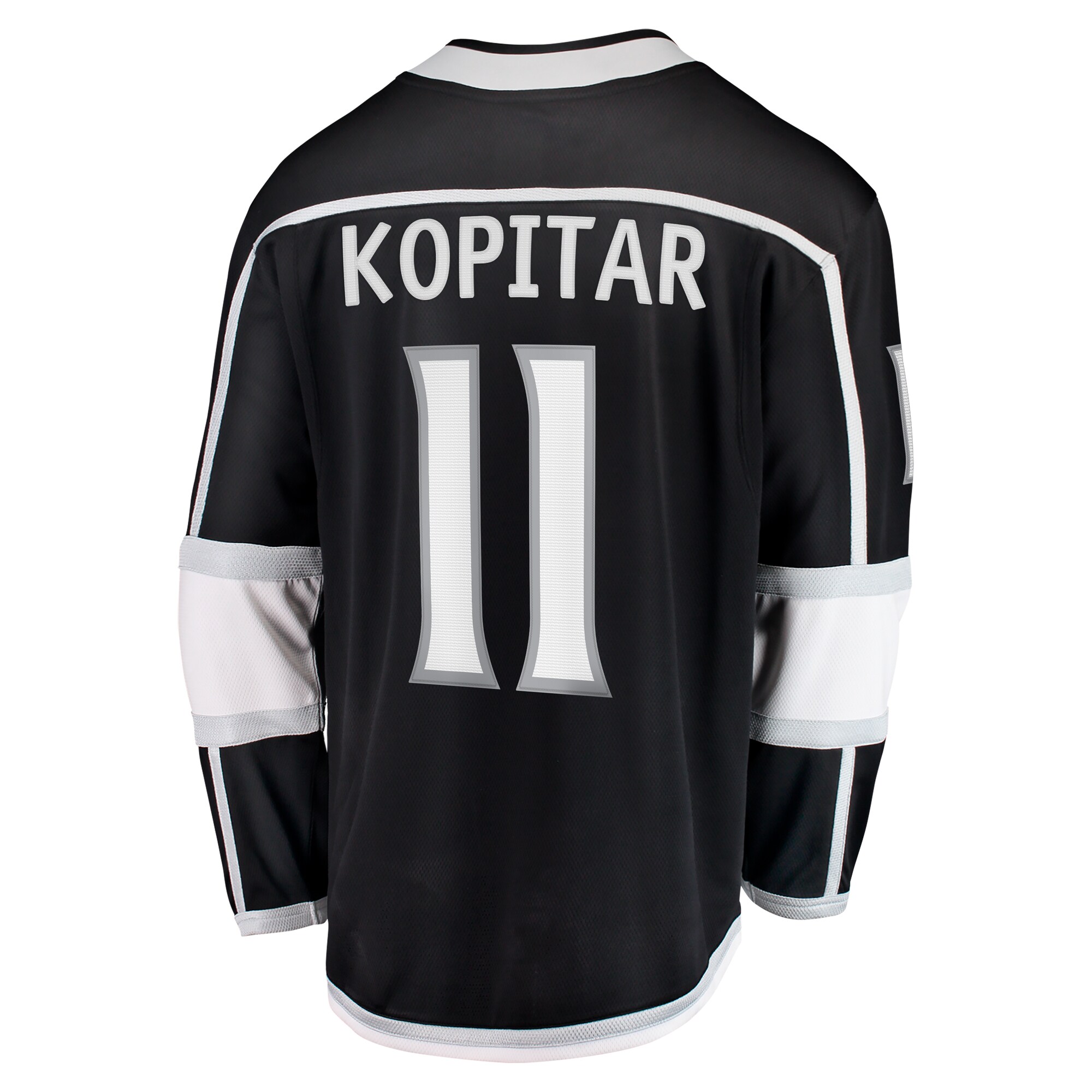 Los Angeles Kings Anze Kopitar Black Home Breakaway NHL Jersey Men's