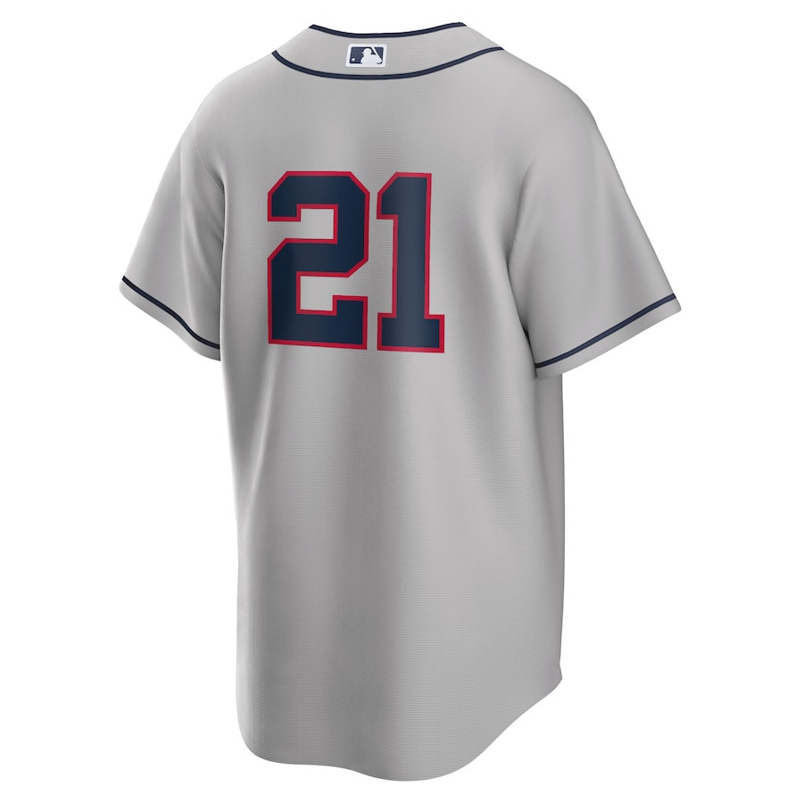 Lars Nootbaar 21 St. Louis Cardinals 2024 Rickwood Classic Player Gray MLB Jersey Men's