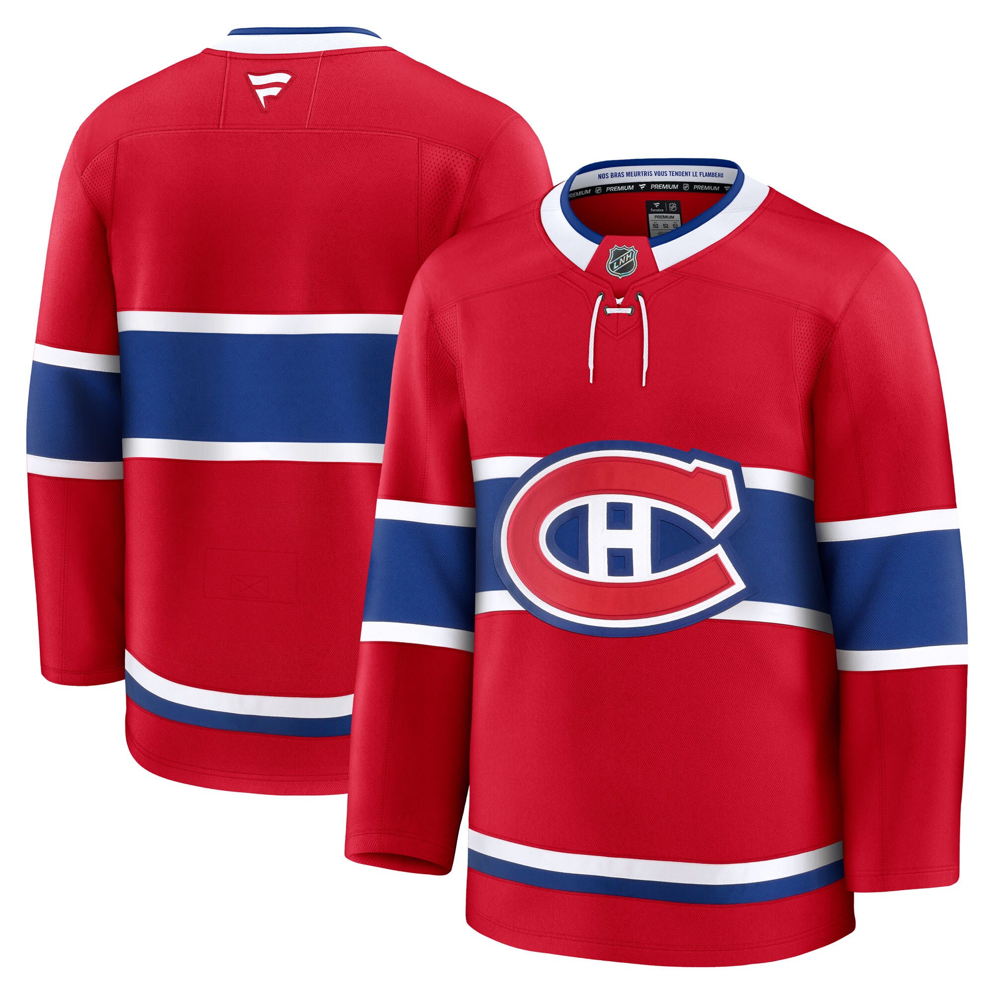 Montreal Canadiens Red Home Premium NHL Jersey Men's