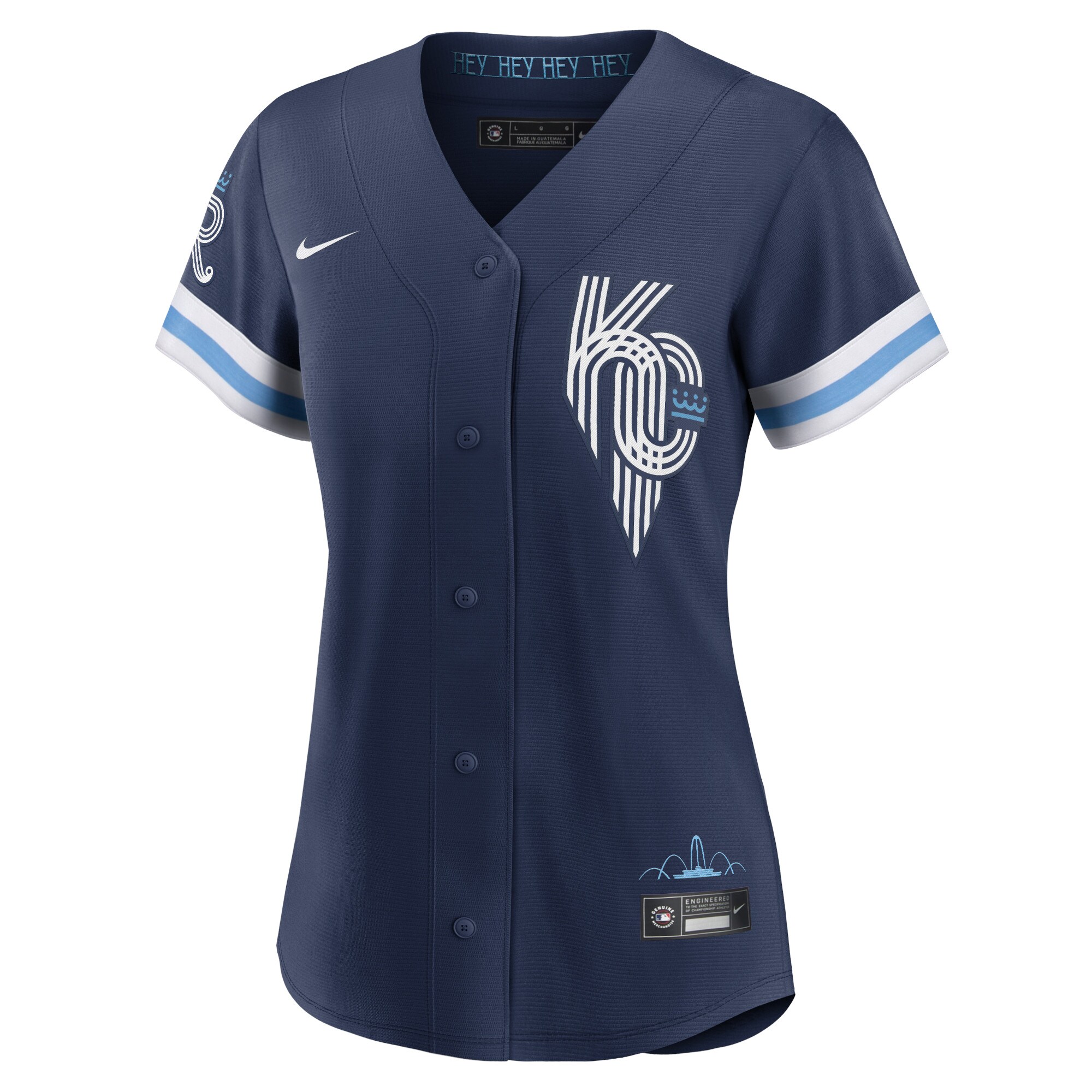 Kansas City Royals Andrew Benintendi Navy City Connect Player MLB Jersey Women's