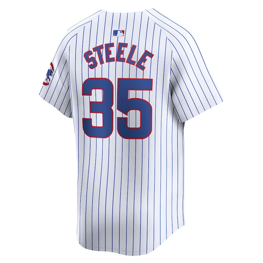 Justin Steele 35 Chicago Cubs Home Limited Player White MLB Jersey Men's