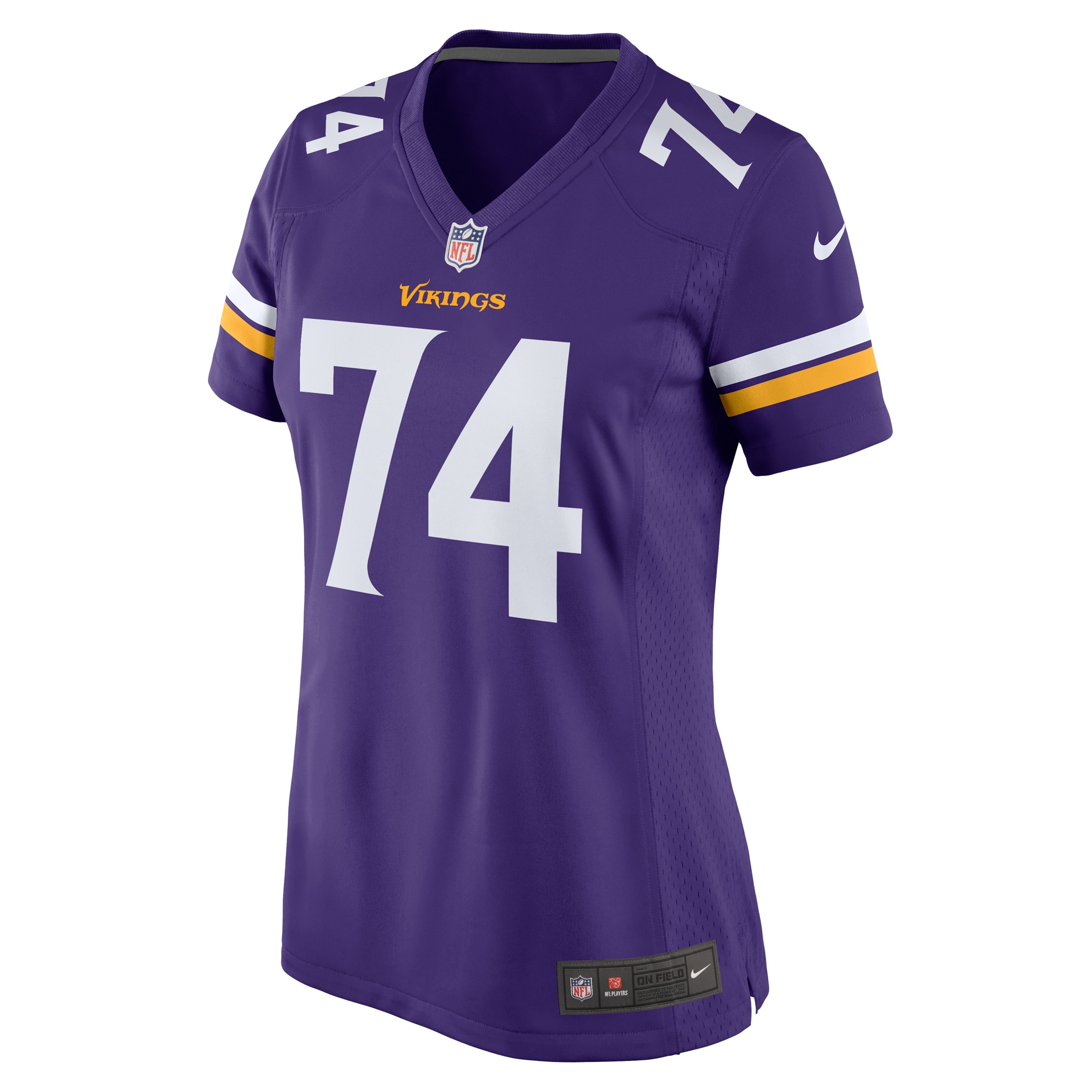 Minnesota Vikings Oli Udoh Purple Game NFL Jersey Women's