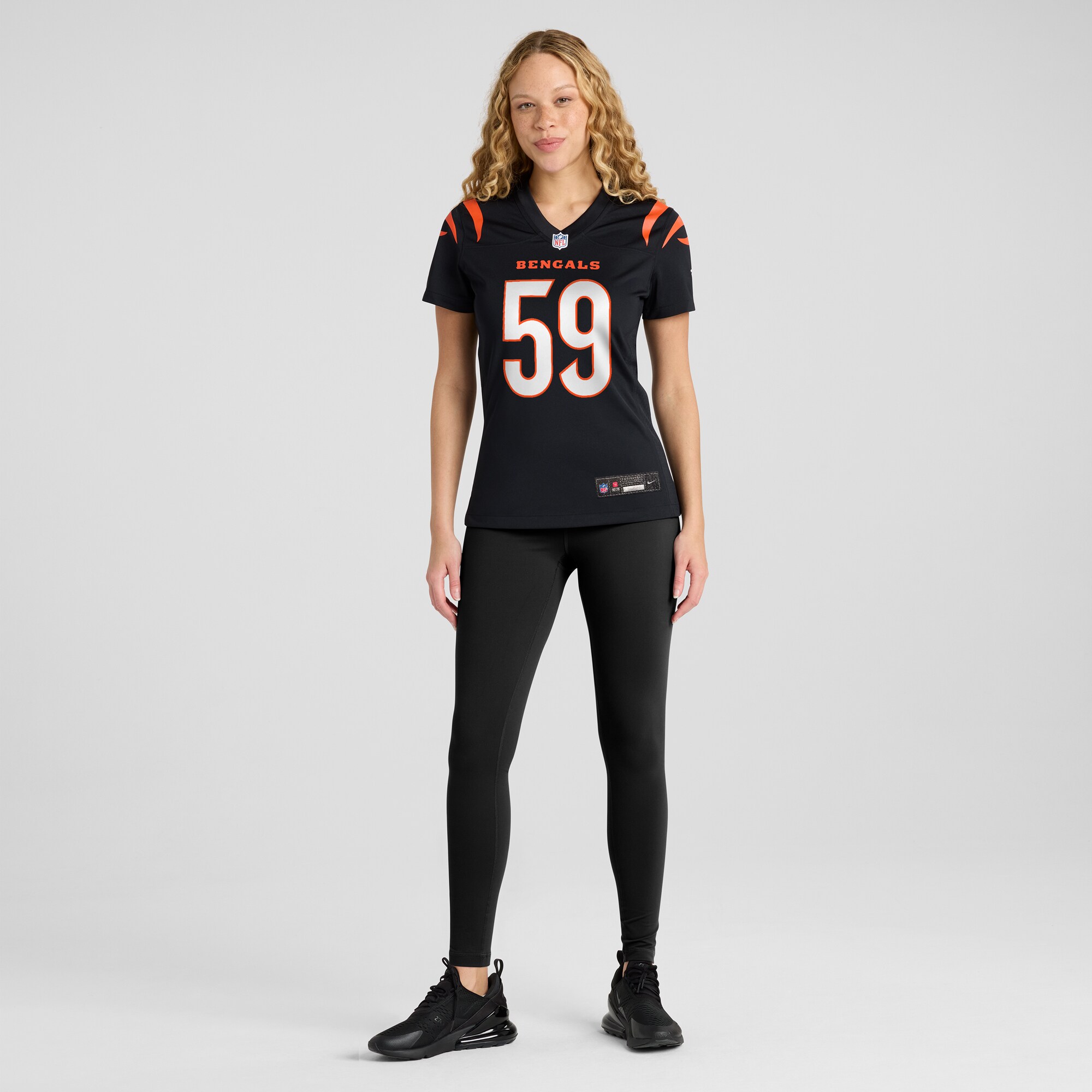 Cincinnati Bengals Akeem Davis-Gaither Black Game Player NFL Jersey Women's
