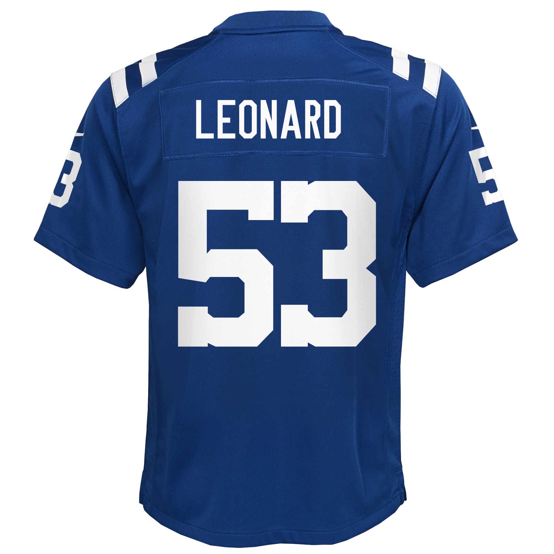 Indianapolis Colts Shaquille Leonard Royal Game NFL Jersey Youth