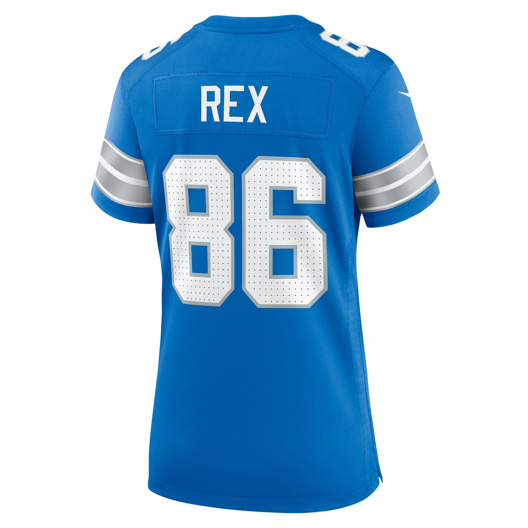 Detroit Lions Isaac Rex Blue Game NFL Jersey Women's