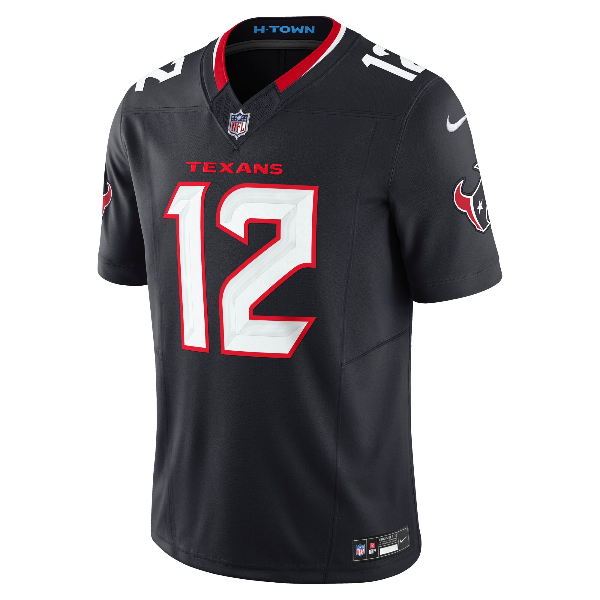Houston Texans Nico Collins Navy Team Vapor F.U.S.E. Limited NFL Jersey Men's
