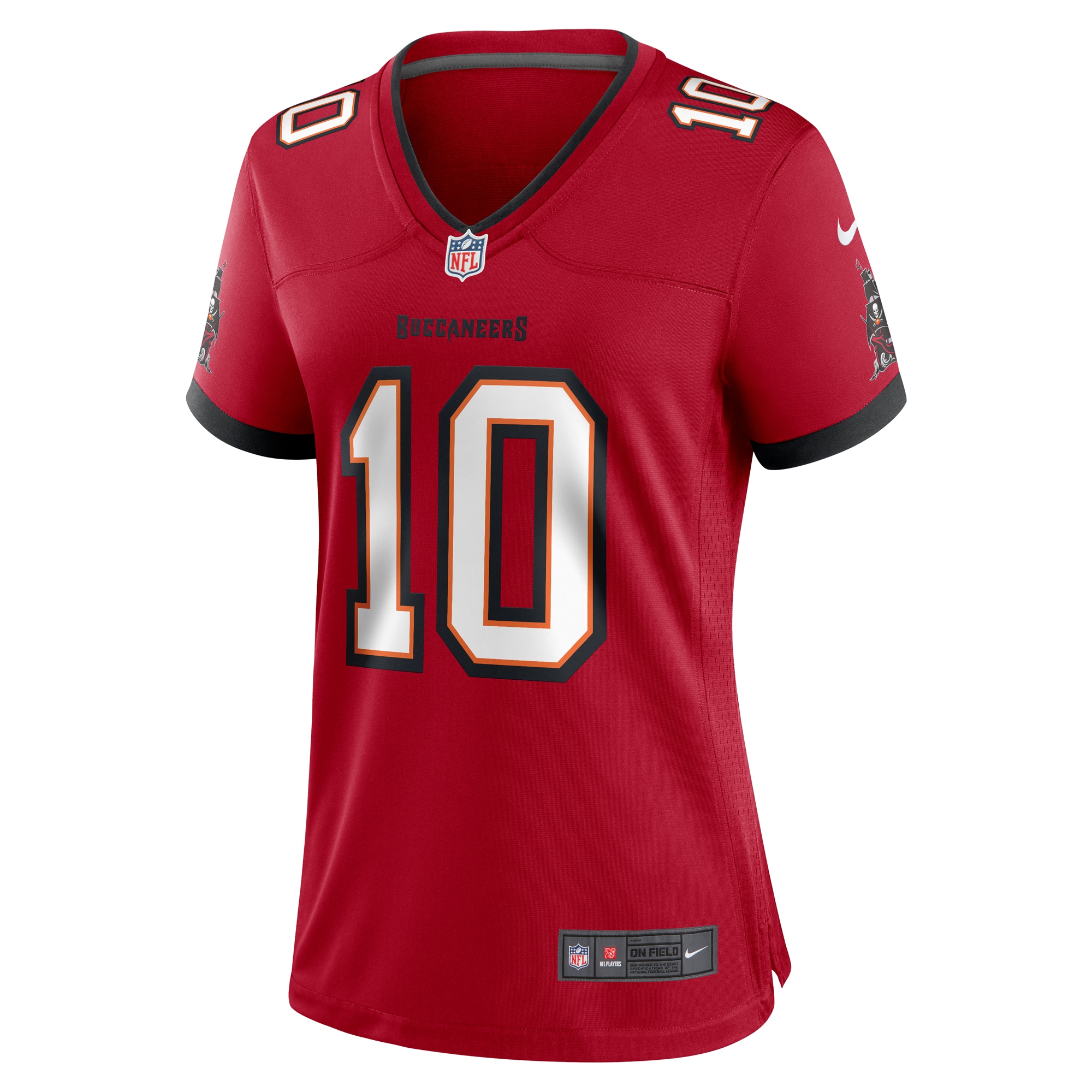 Tampa Bay Buccaneers Trey Palmer Red Game NFL Jersey Women's