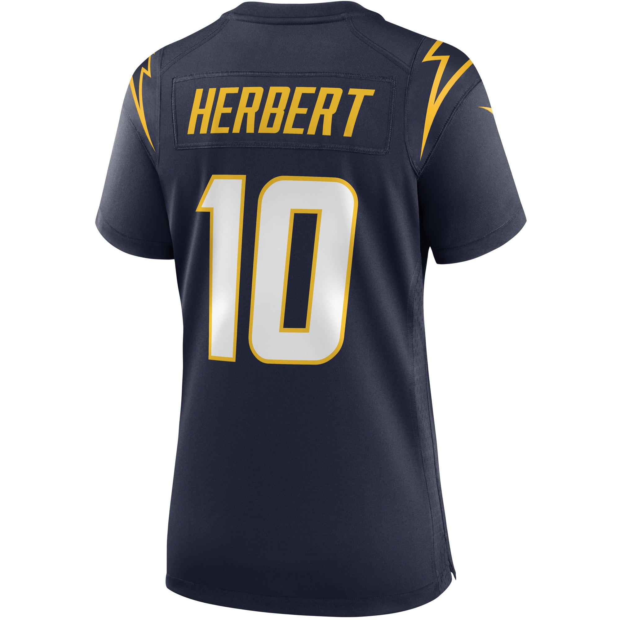 Los Angeles Chargers Justin Herbert Navy Game NFL Jersey Women's