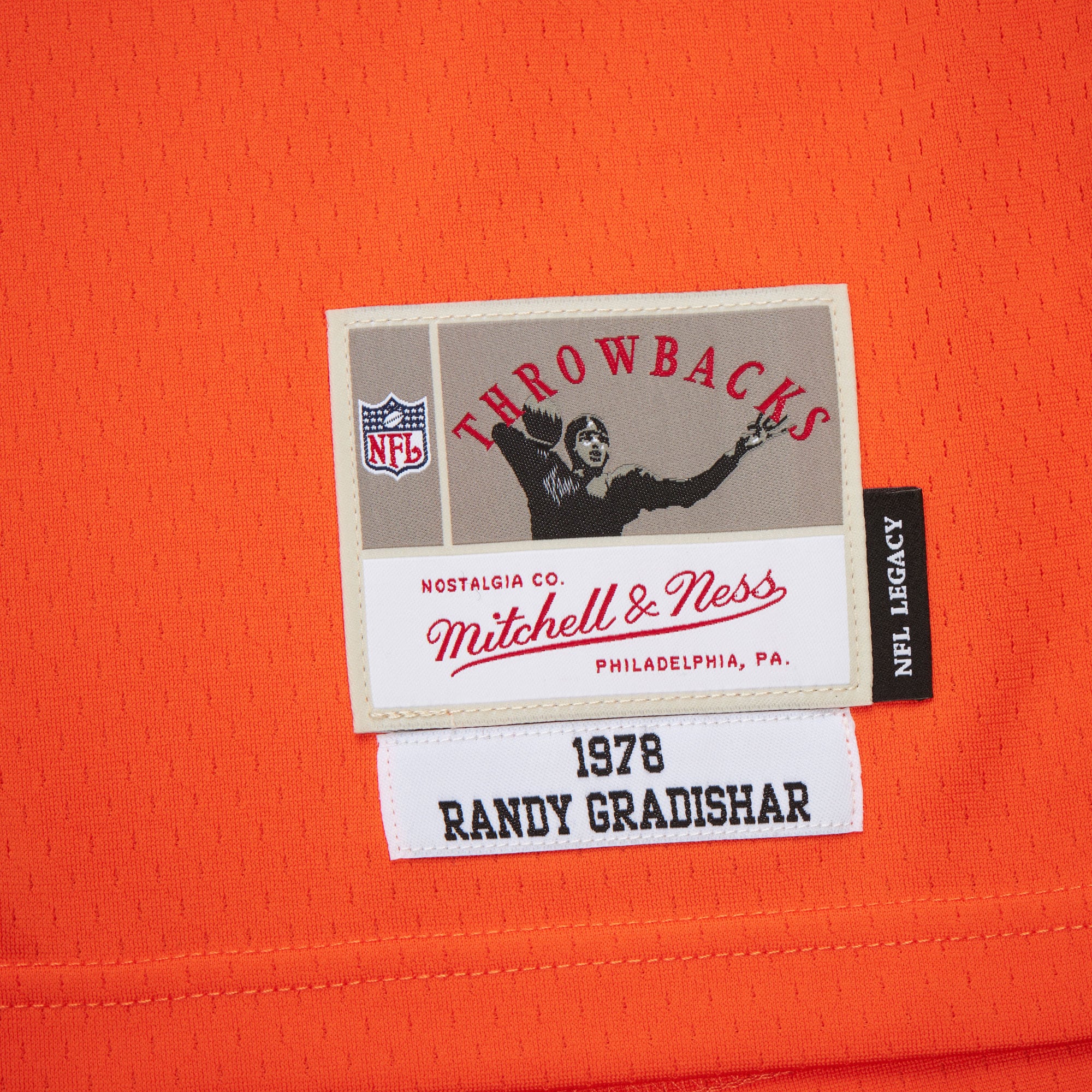 Denver Broncos Randy Gradishar Mitchell Ness Orange 1978 Legacy NFL Jersey Men's