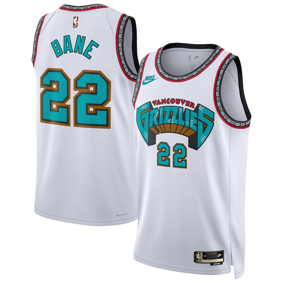 Desmond Bane 22 Memphis Grizzlies Unisex 2024/25 Swingman White Classic Edition NBA Jersey Unisex