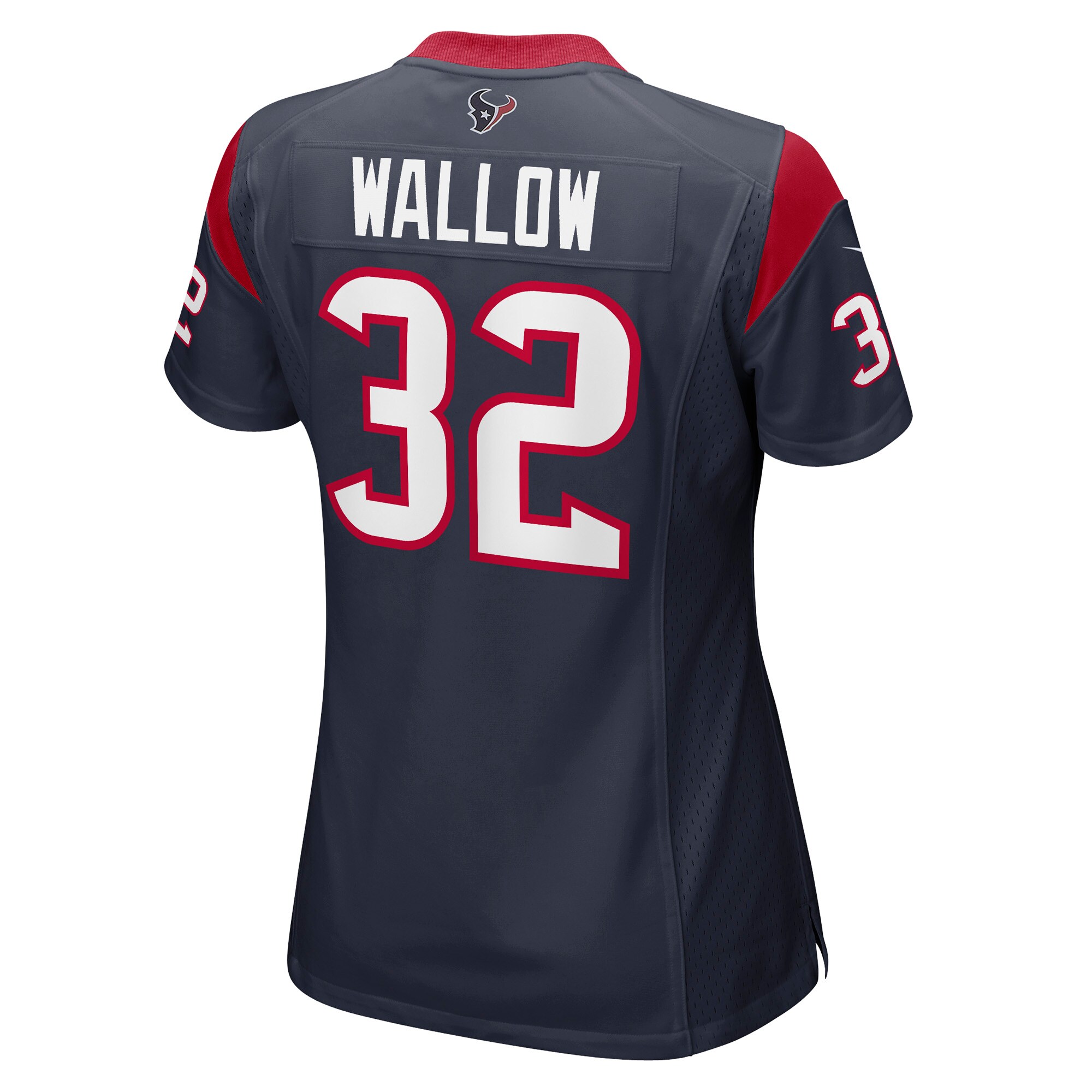 Houston Texans Garret Wallow Navy Game NFL Jersey Women's