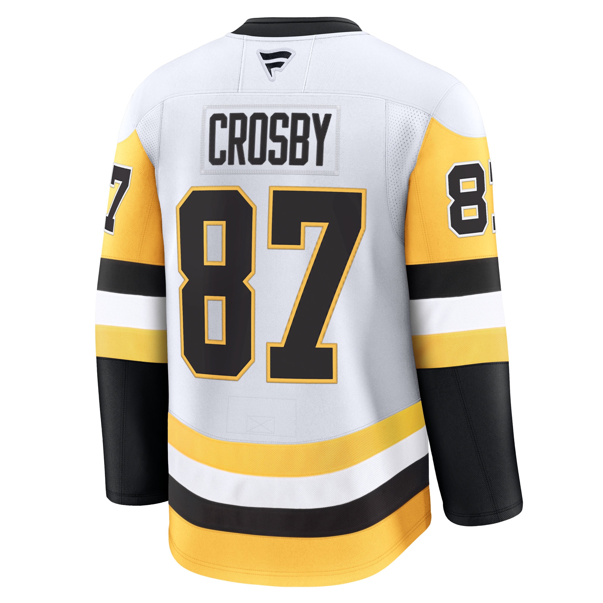 Pittsburgh Penguins Sidney Crosby White Away Premium NHL Jersey Men's