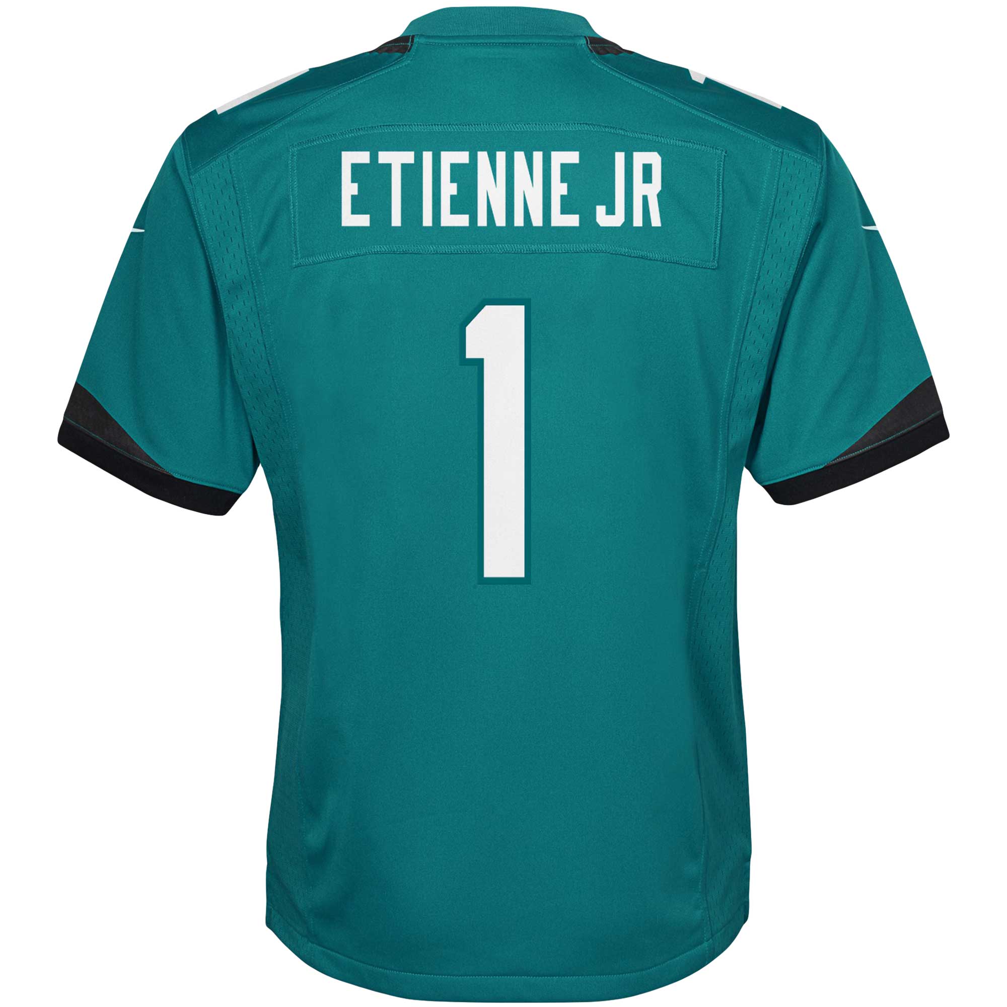 Jacksonville Jaguars Travis Etienne Teal Game NFL Jersey Youth
