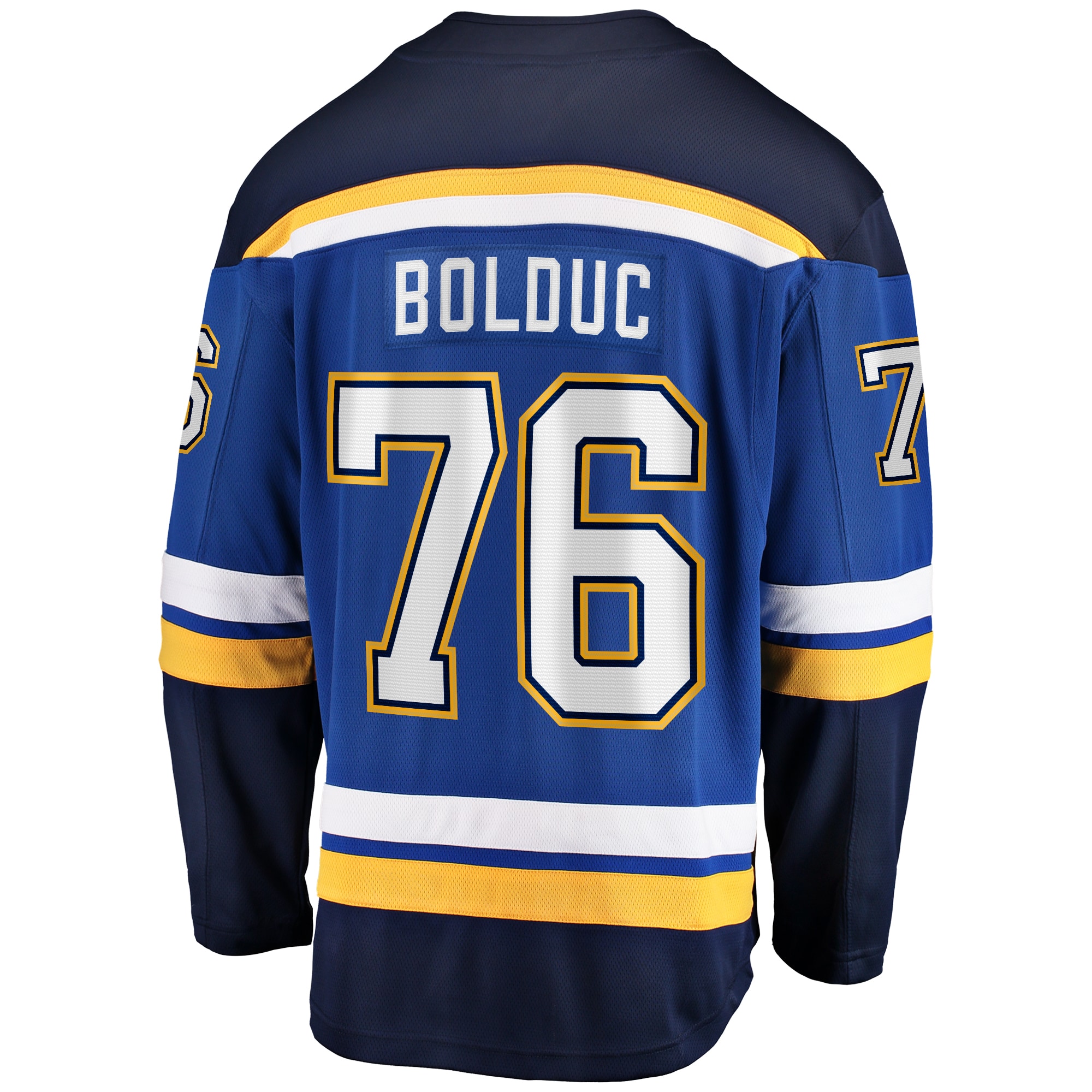 St. Louis Blues Zack Bolduc Blue Home Premier Breakaway Player NHL Jersey Men's