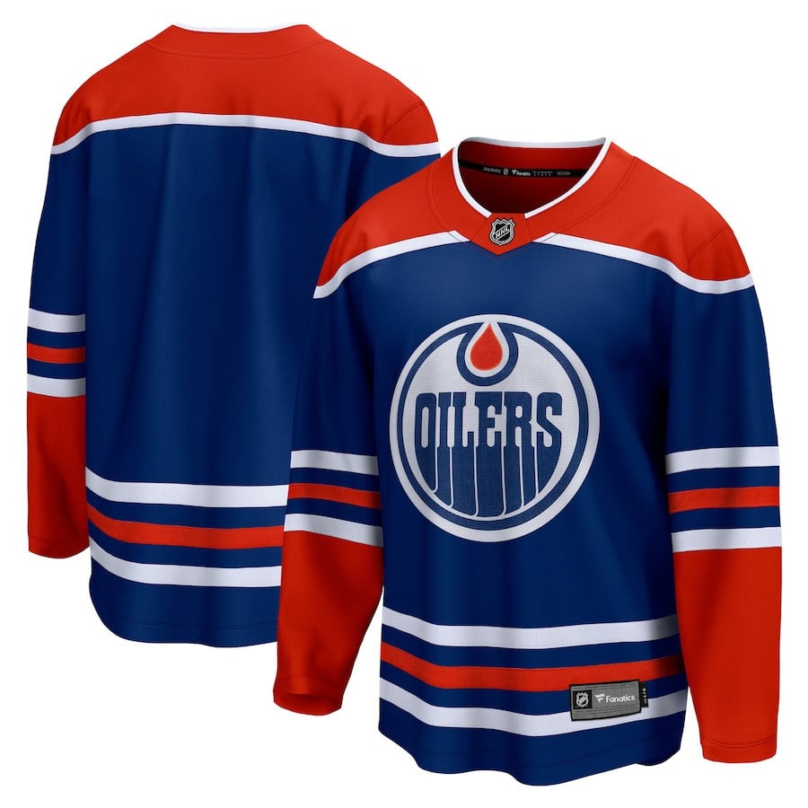 Edmonton Oilers Home Breakaway Men NHL Jersey Men's