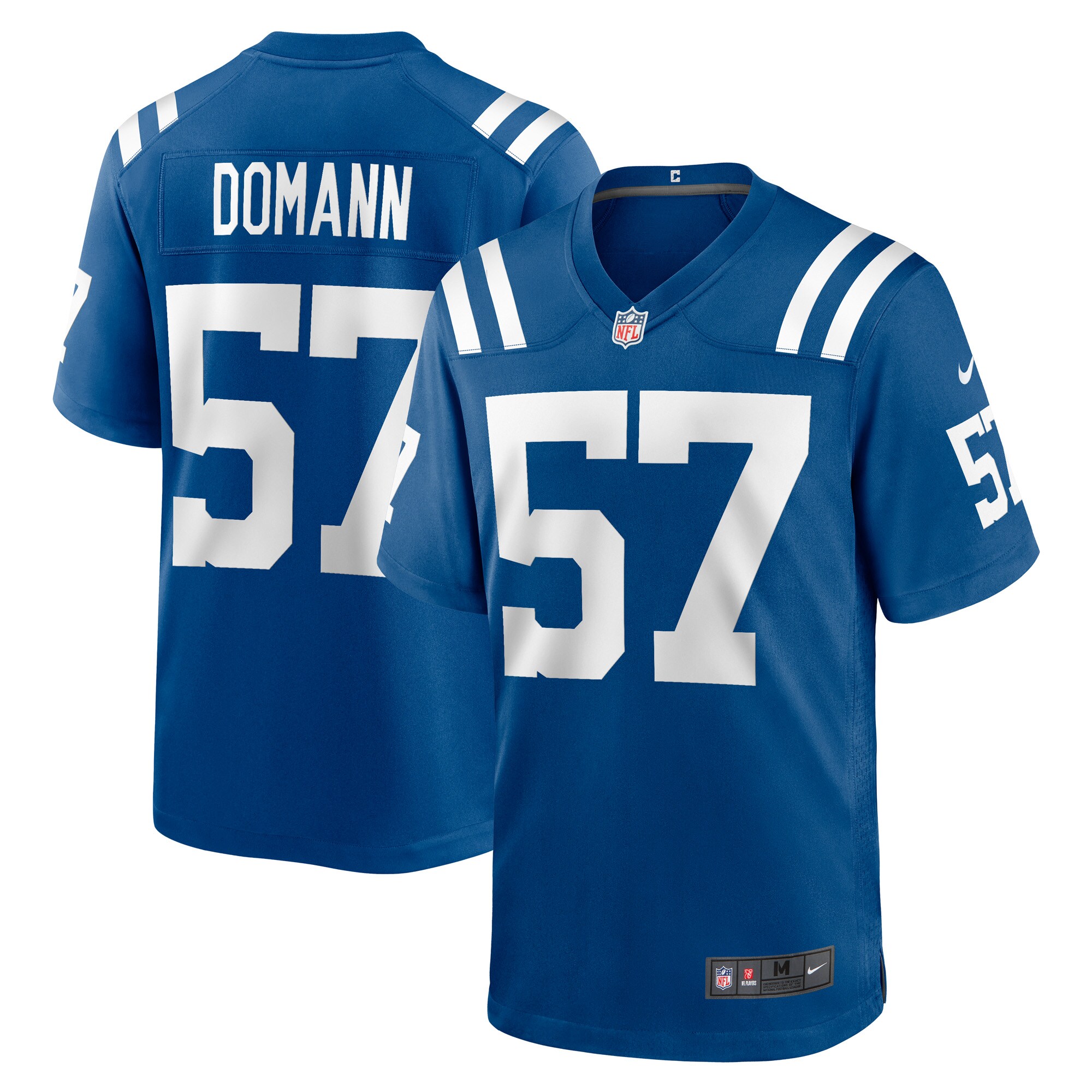 Indianapolis Colts JoJo Domann Royal Game Player NFL Jersey Men's