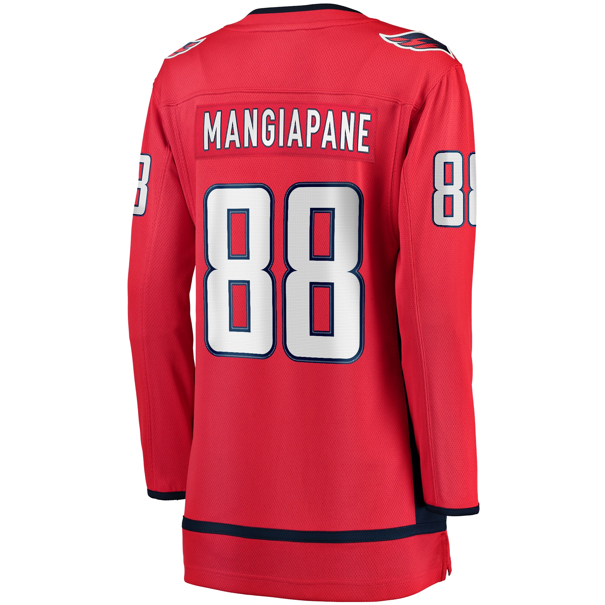 Washington Capitals Andrew Mangiapane Red Home Premier Breakaway Player NHL Jersey Women's