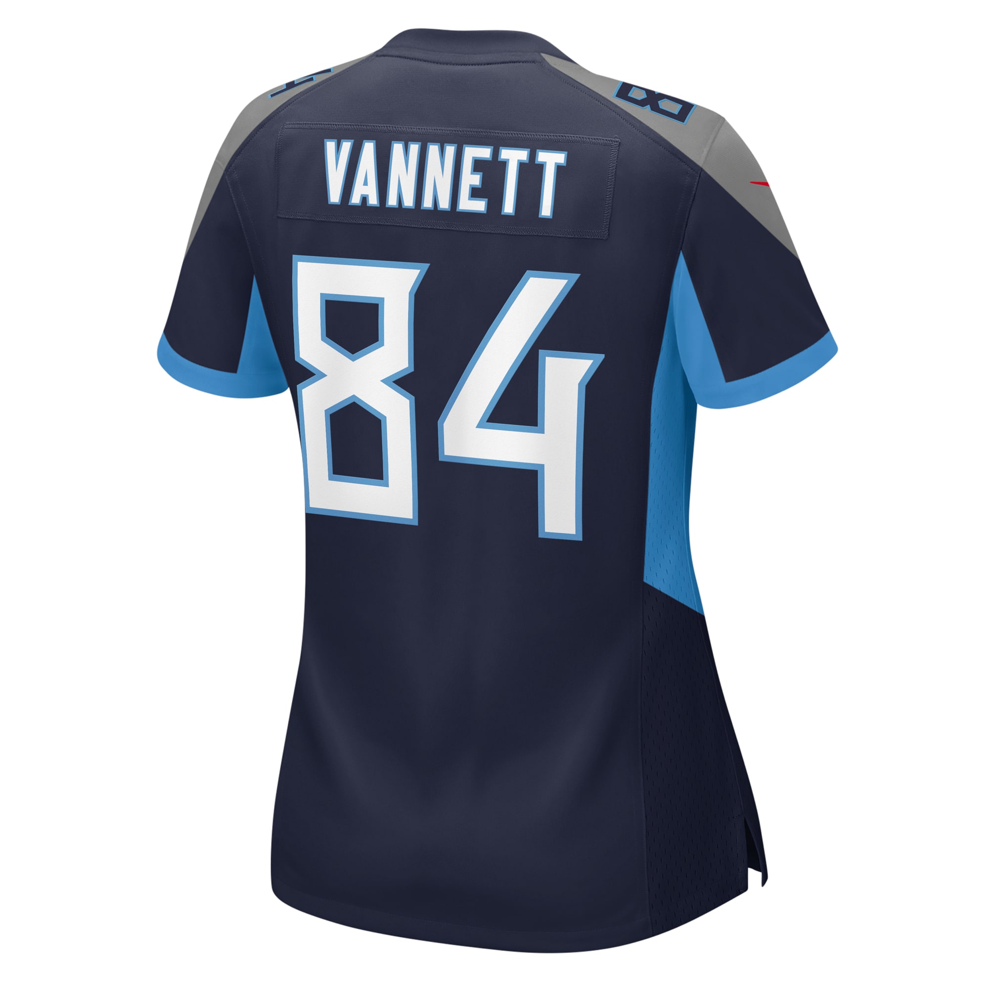 Tennessee Titans Nick Vannett Navy Game NFL Jersey Women's