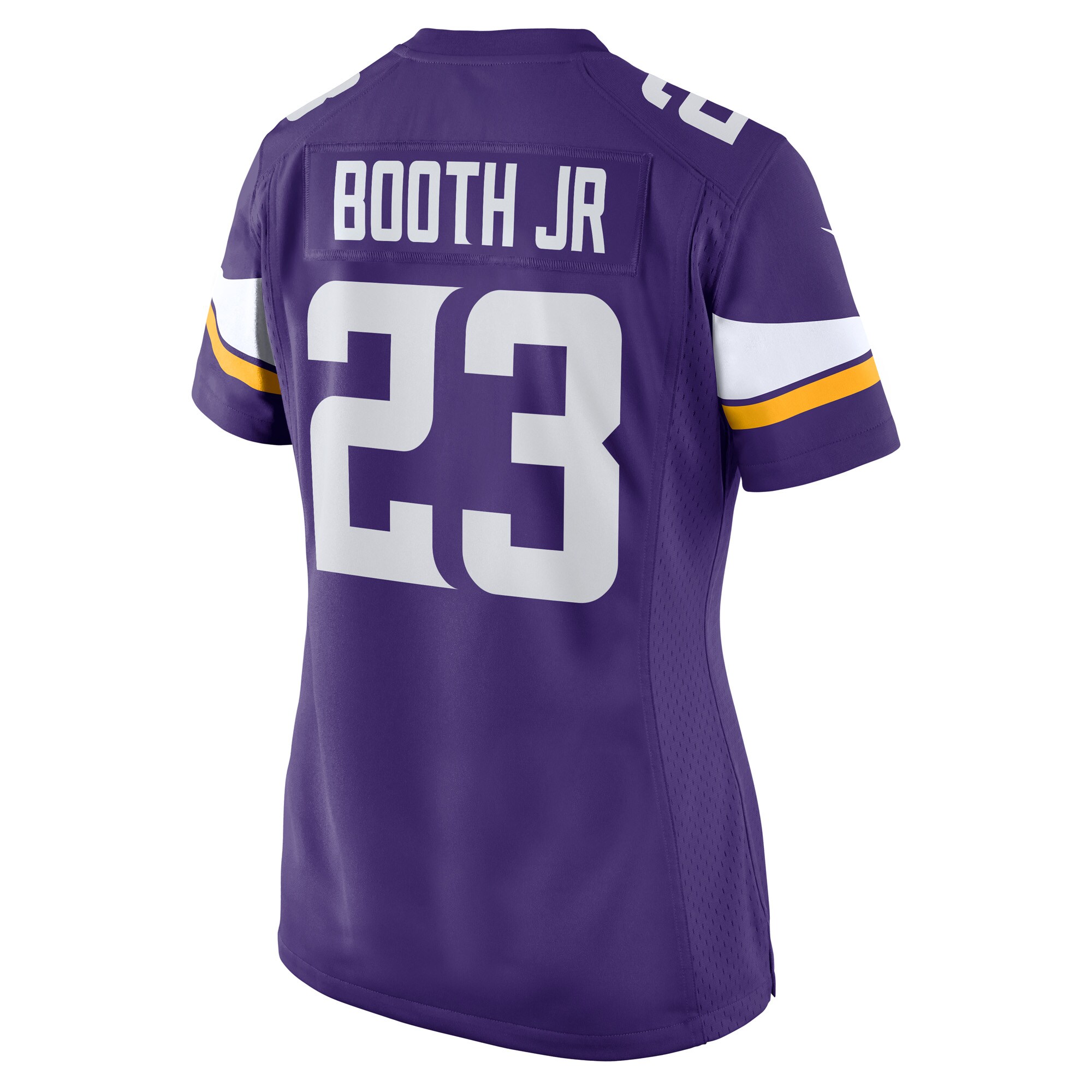Minnesota Vikings Andrew Booth Jr. Purple Player Game NFL Jersey Women's