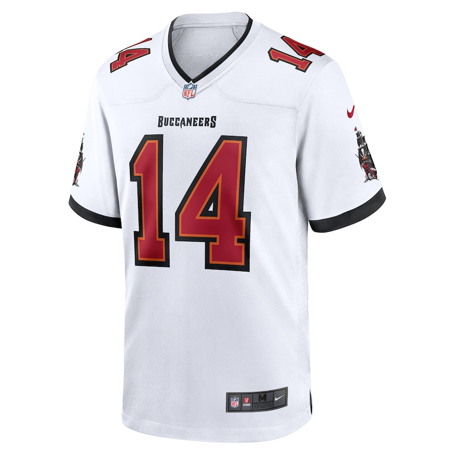 Chris Godwin 14 Tampa Bay Buccaneers Game White NFL Jersey Men's