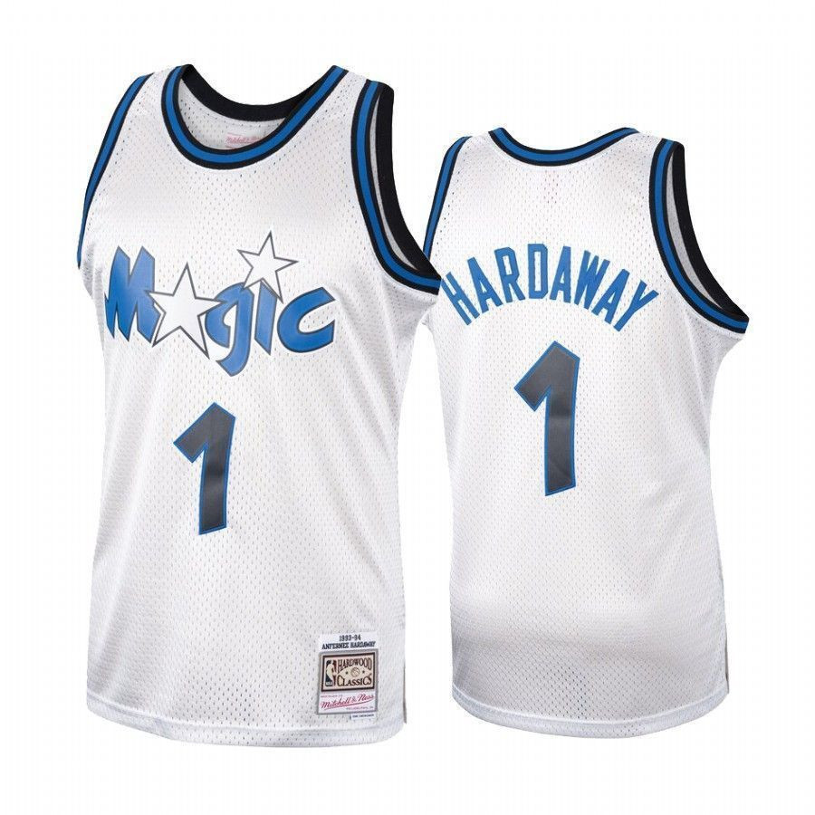 Orlando Magicc Penny Hardaway Platinum Hardwood Classics 1 NBA Jersey Men's
